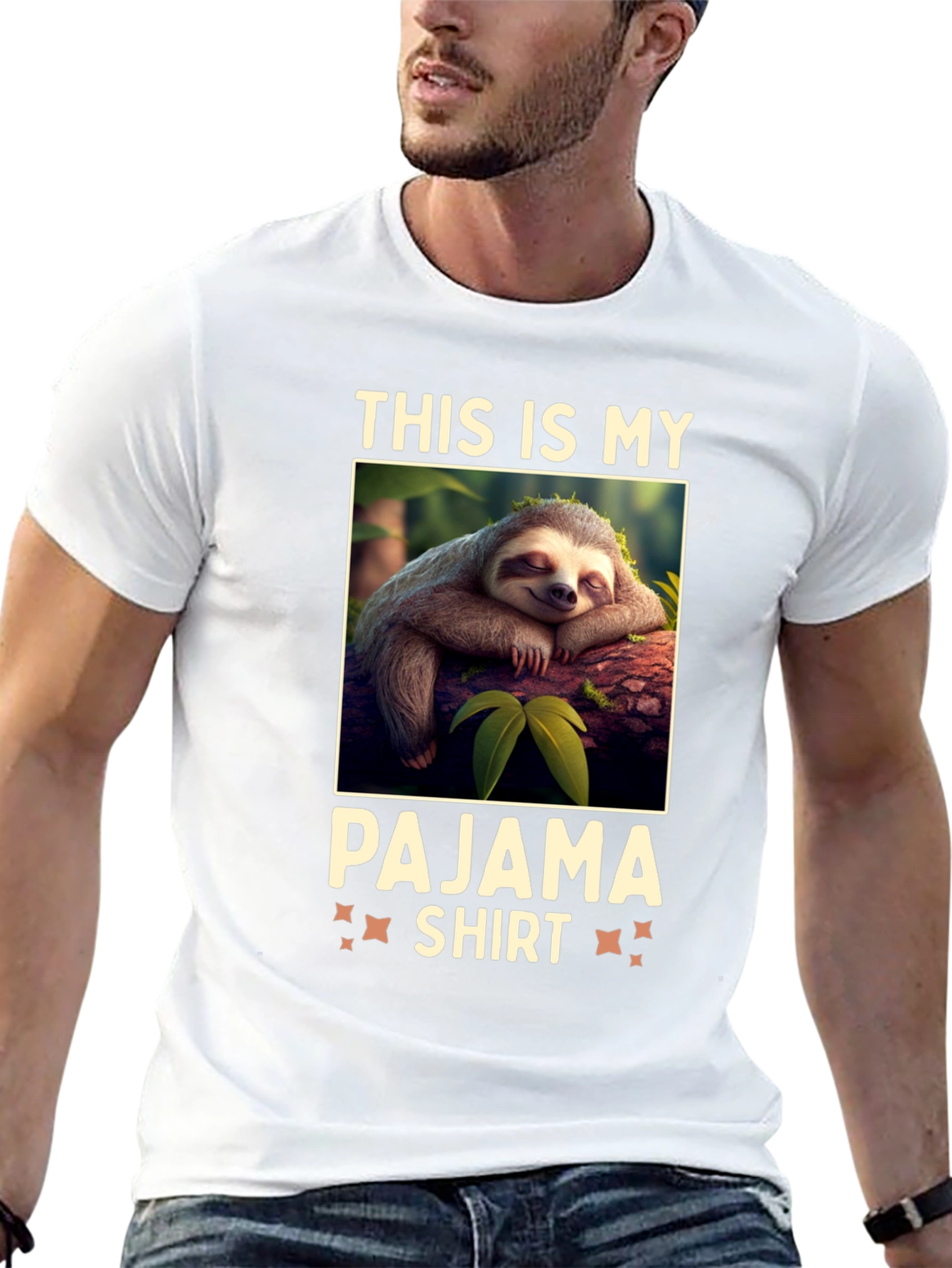 Lazy Sloth Pajama Shirt