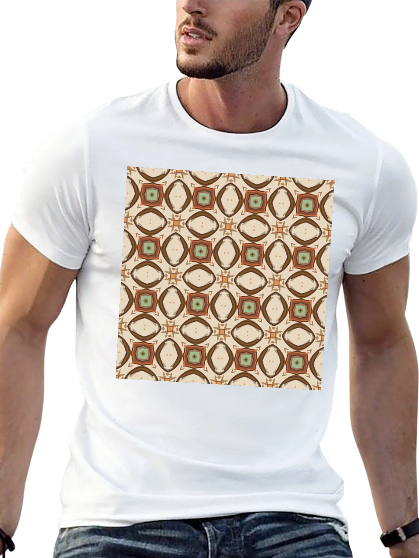 Patterned T-Shirt: Stylish & Comfortable