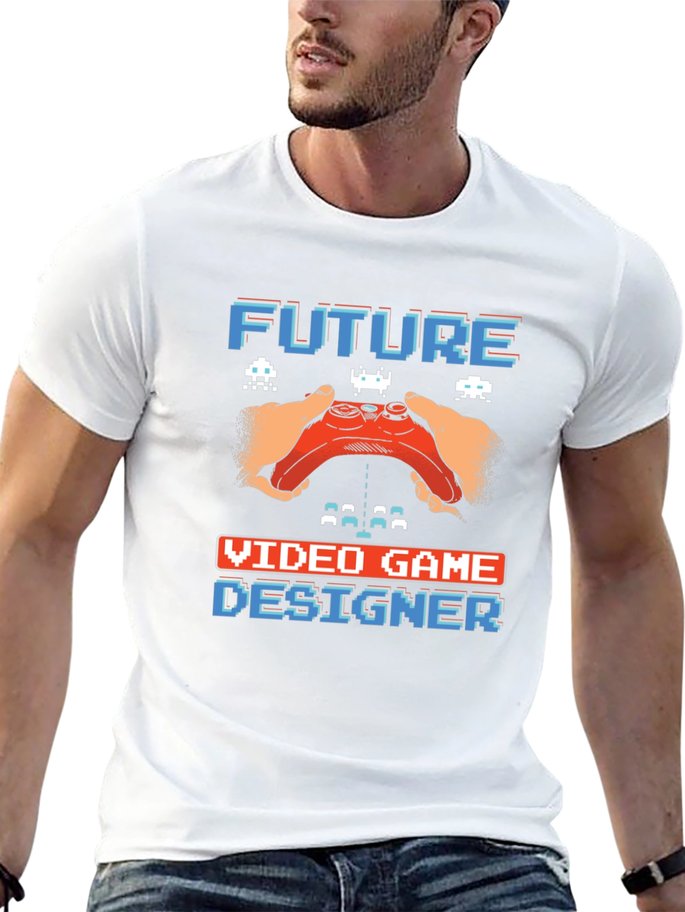 Future Video Game Designer Black T-Shirt