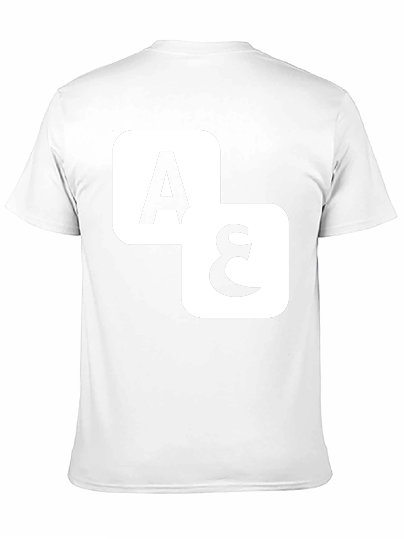 A&E Black T-Shirt: Iconic Tile Design