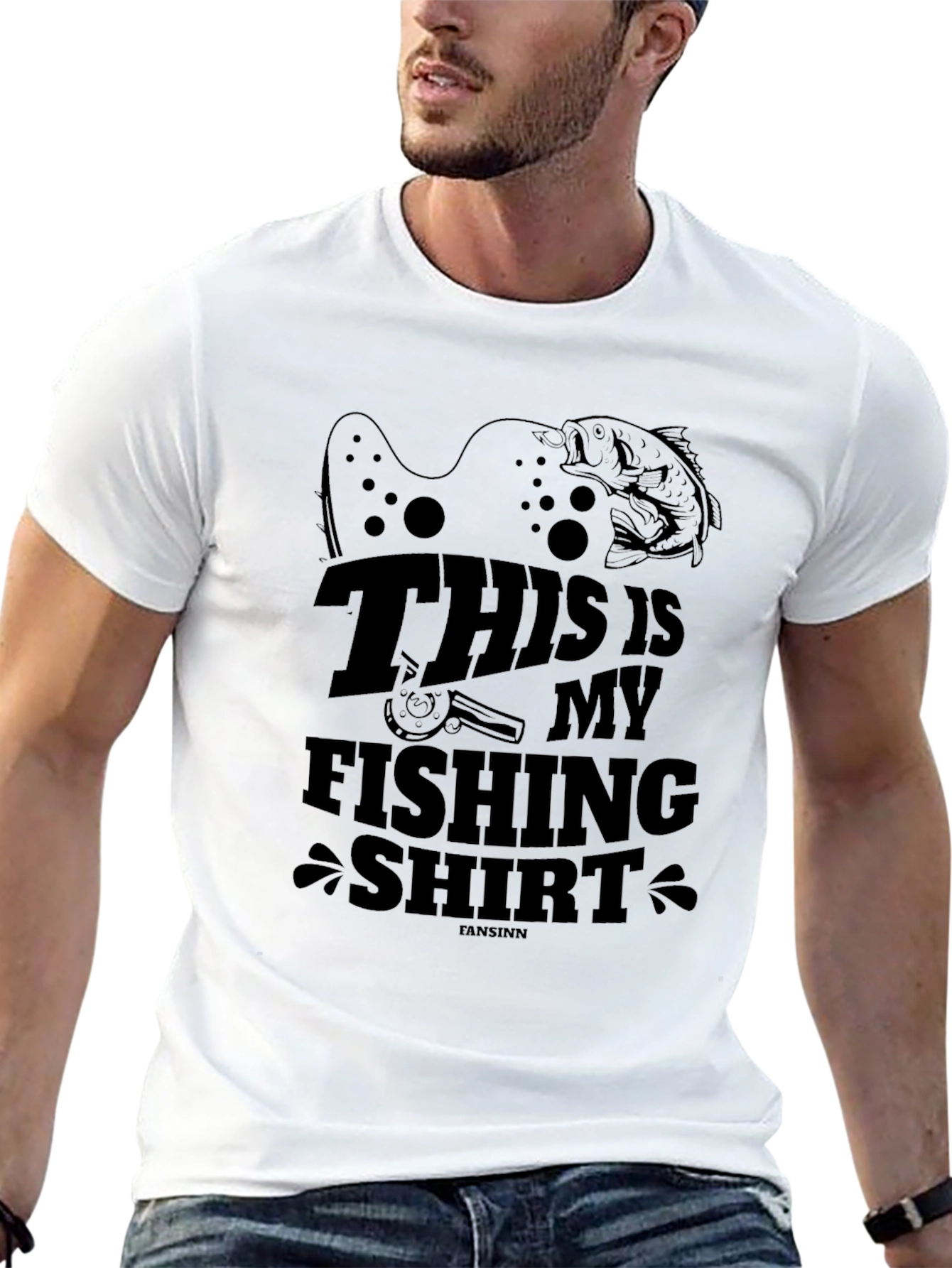 This is My Fishing Shirt - Novelty Tee