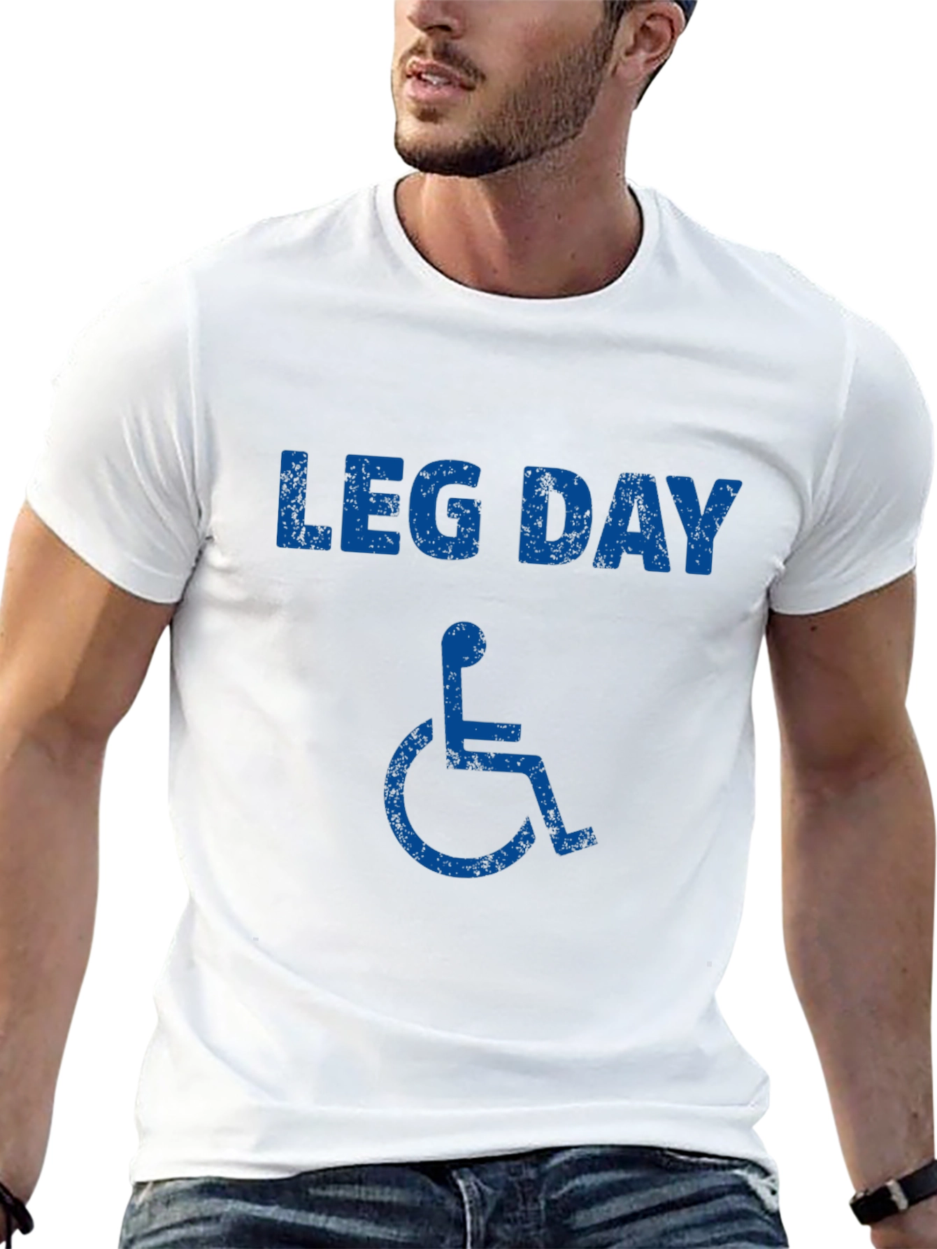 Leg Day Wheelchair T-Shirt