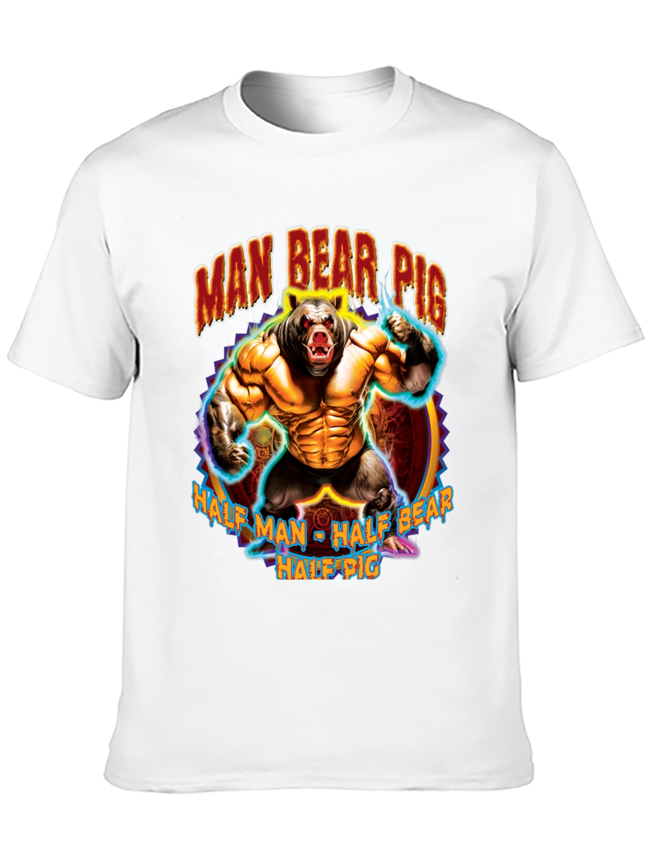 Man Bear Pig Graphic T-Shirt