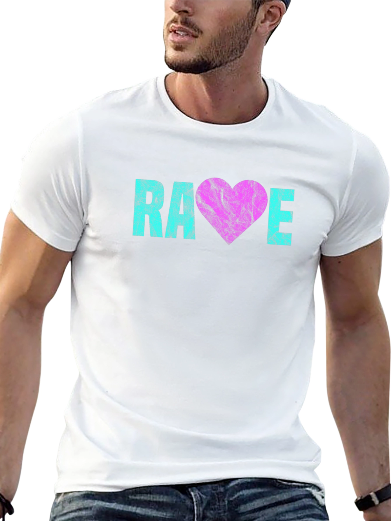 Rave Heart Graphic T-Shirt