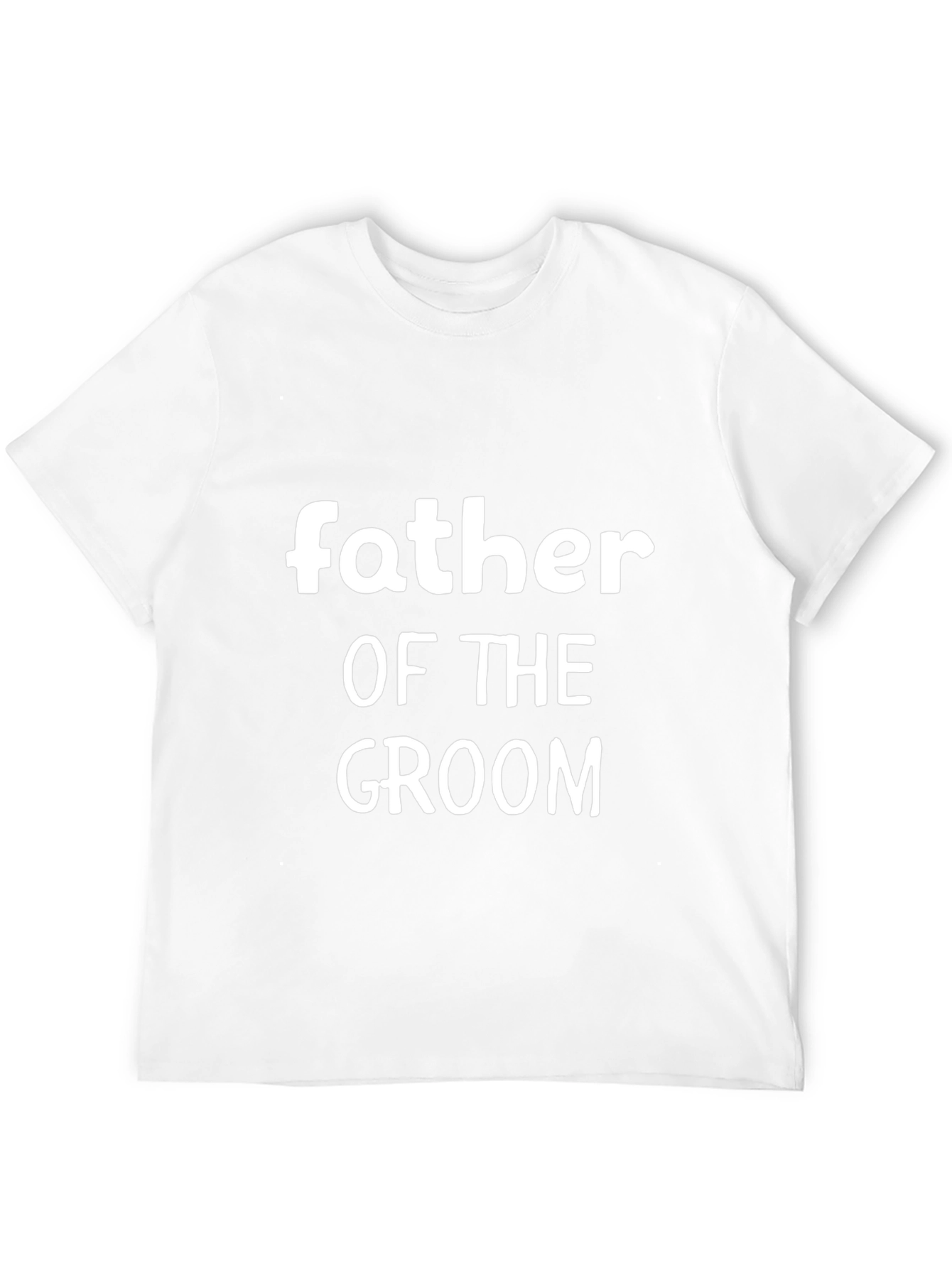 Father of the Groom T-Shirt - Black