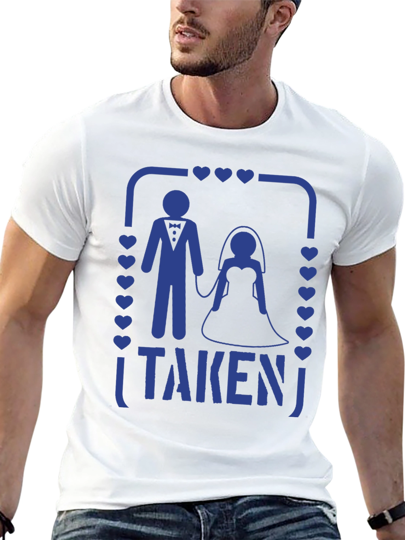 Taken T-Shirt - Wedding Couple Graphic Tee