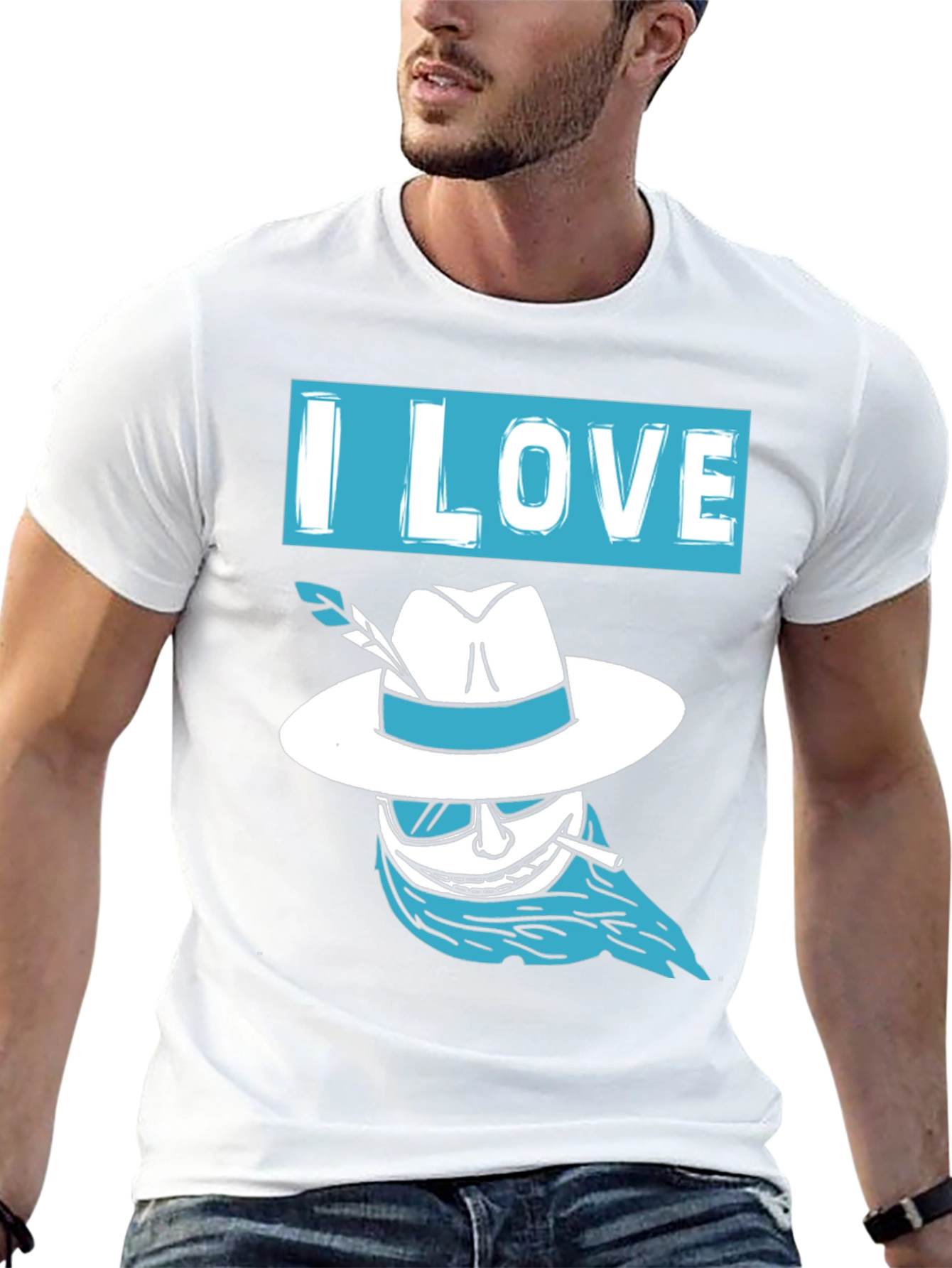 I Love Bavarian T-Shirt Oktoberfest Beer Drinking