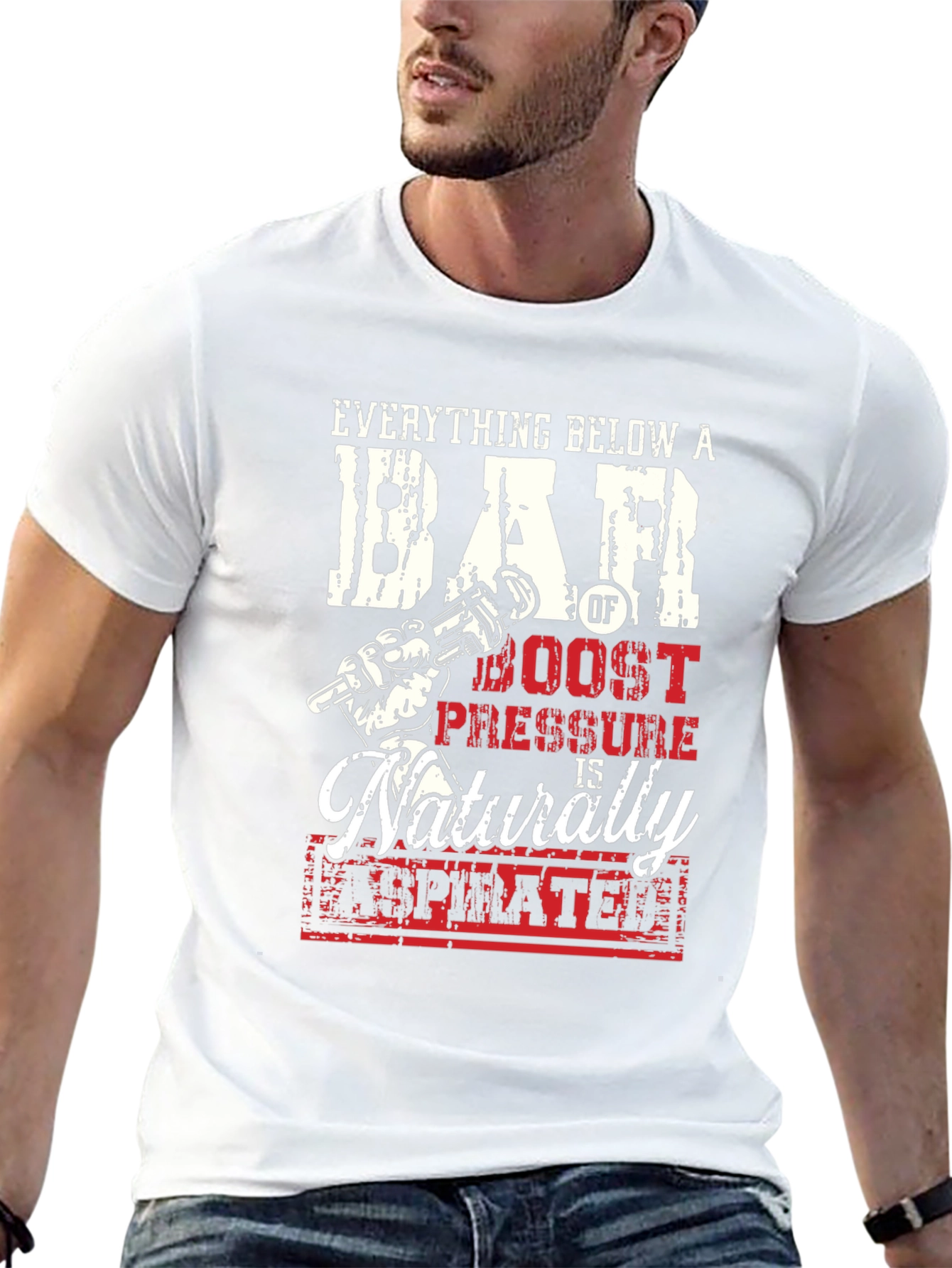 Everything Below a BAR Boost Pressure T-Shirt