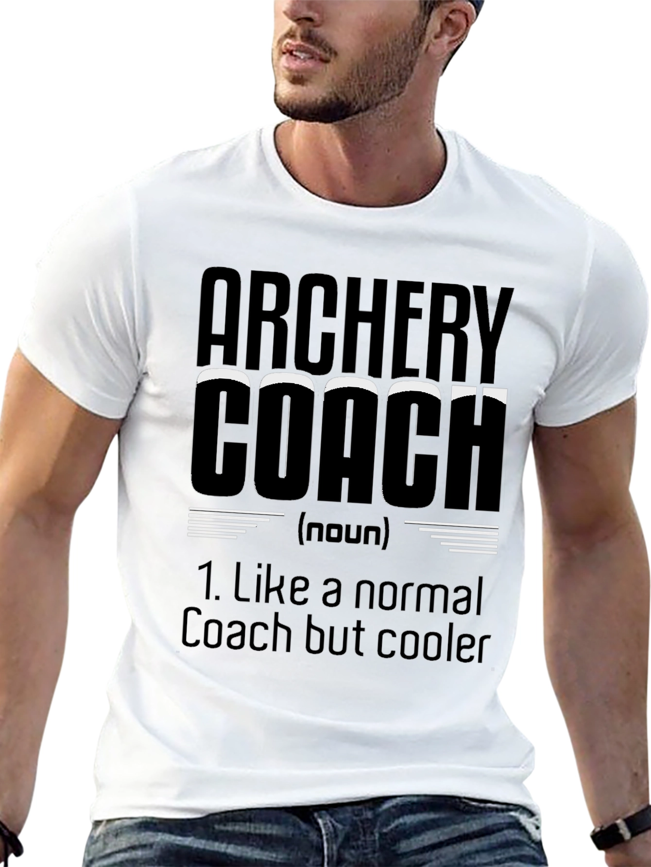 Archery Coach Graphic Tee - Cool & Comfortable