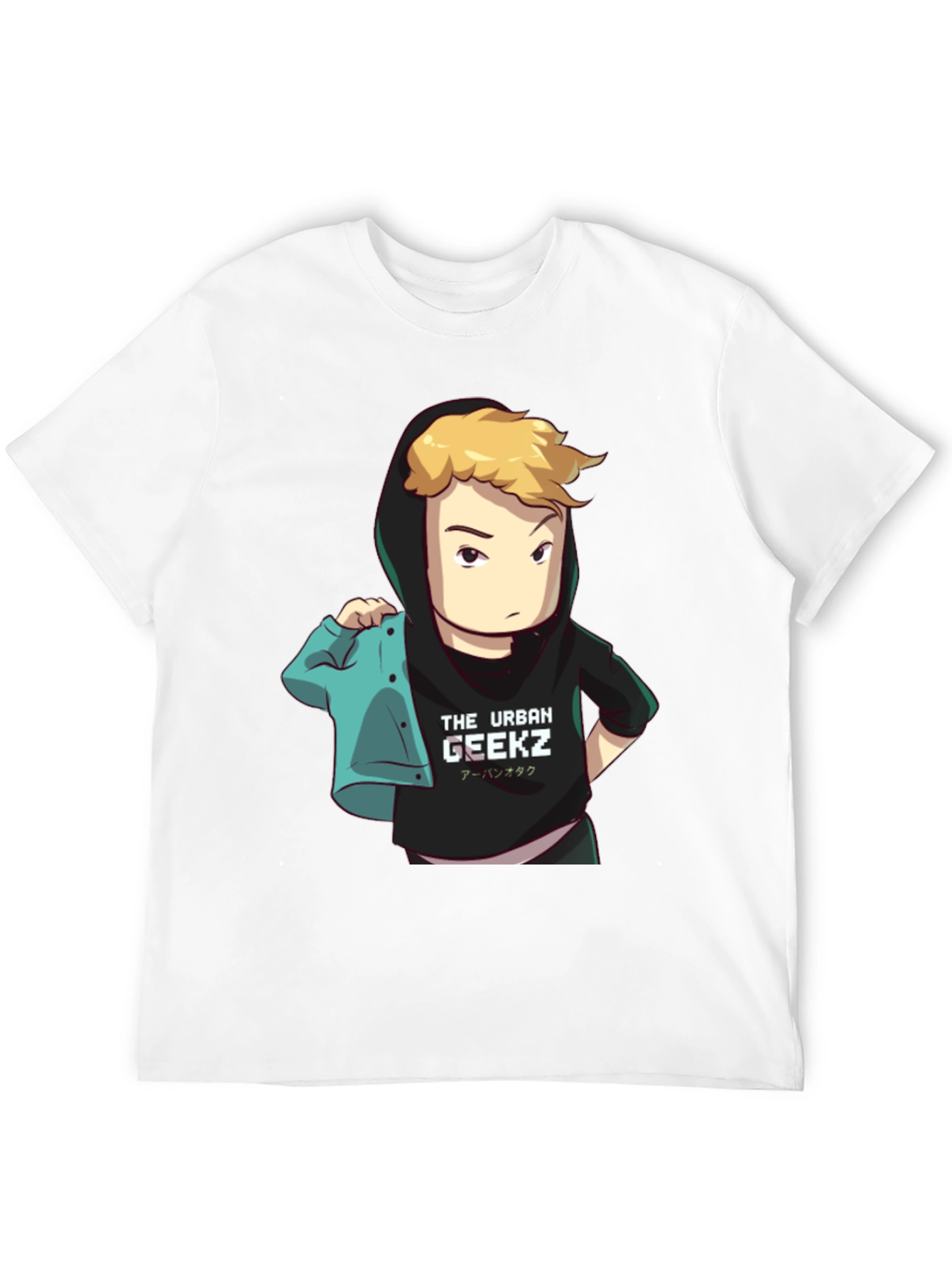 Urban Geekz Black Graphic Tee