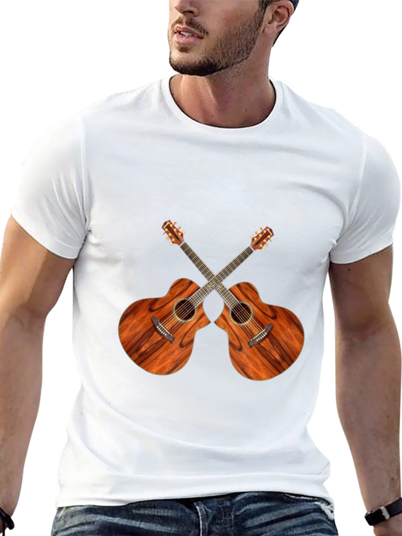 Acoustic Guitar T-Shirt - Musicians Tee