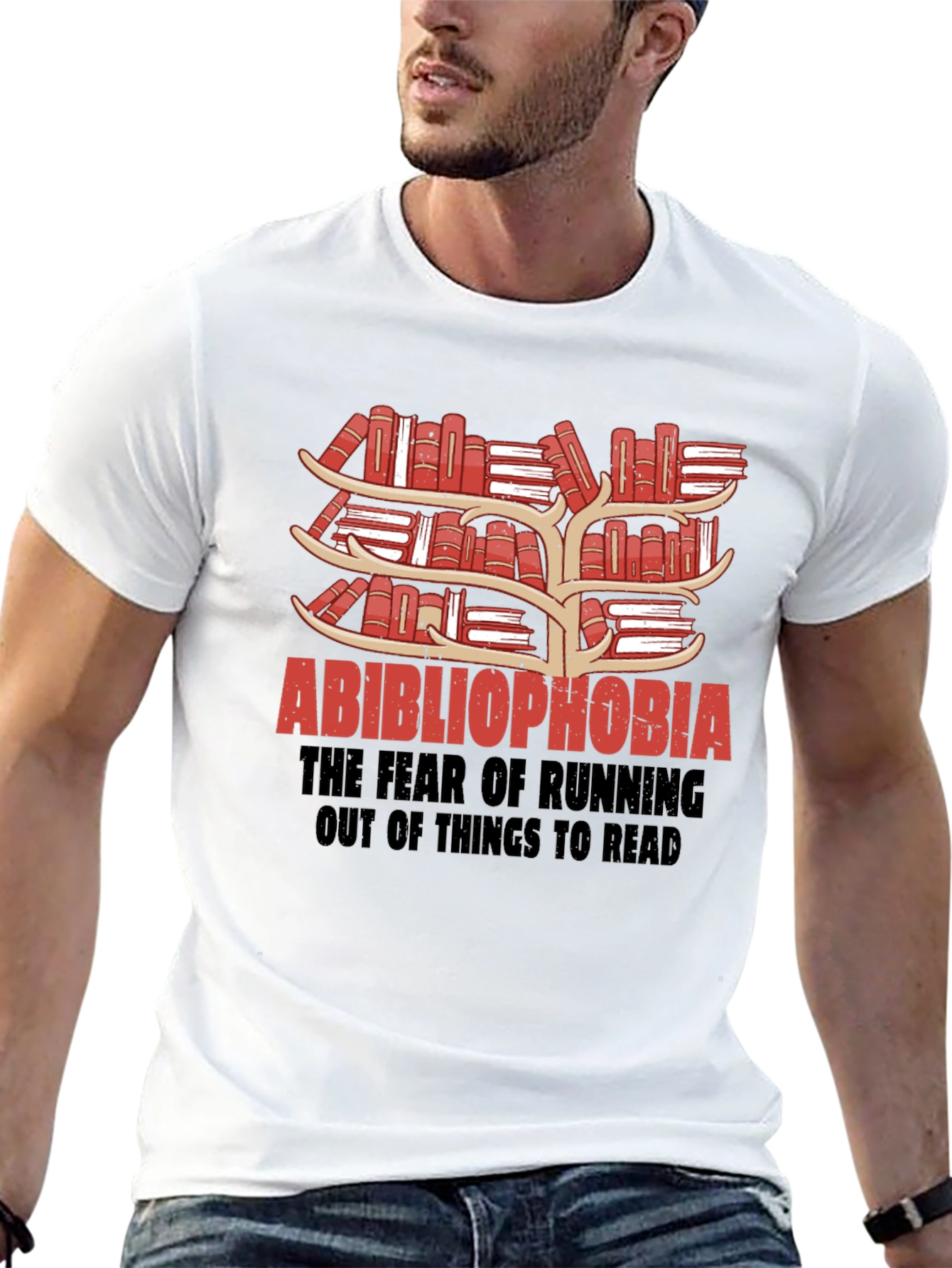 Abibliophobia Book Lover T-Shirt