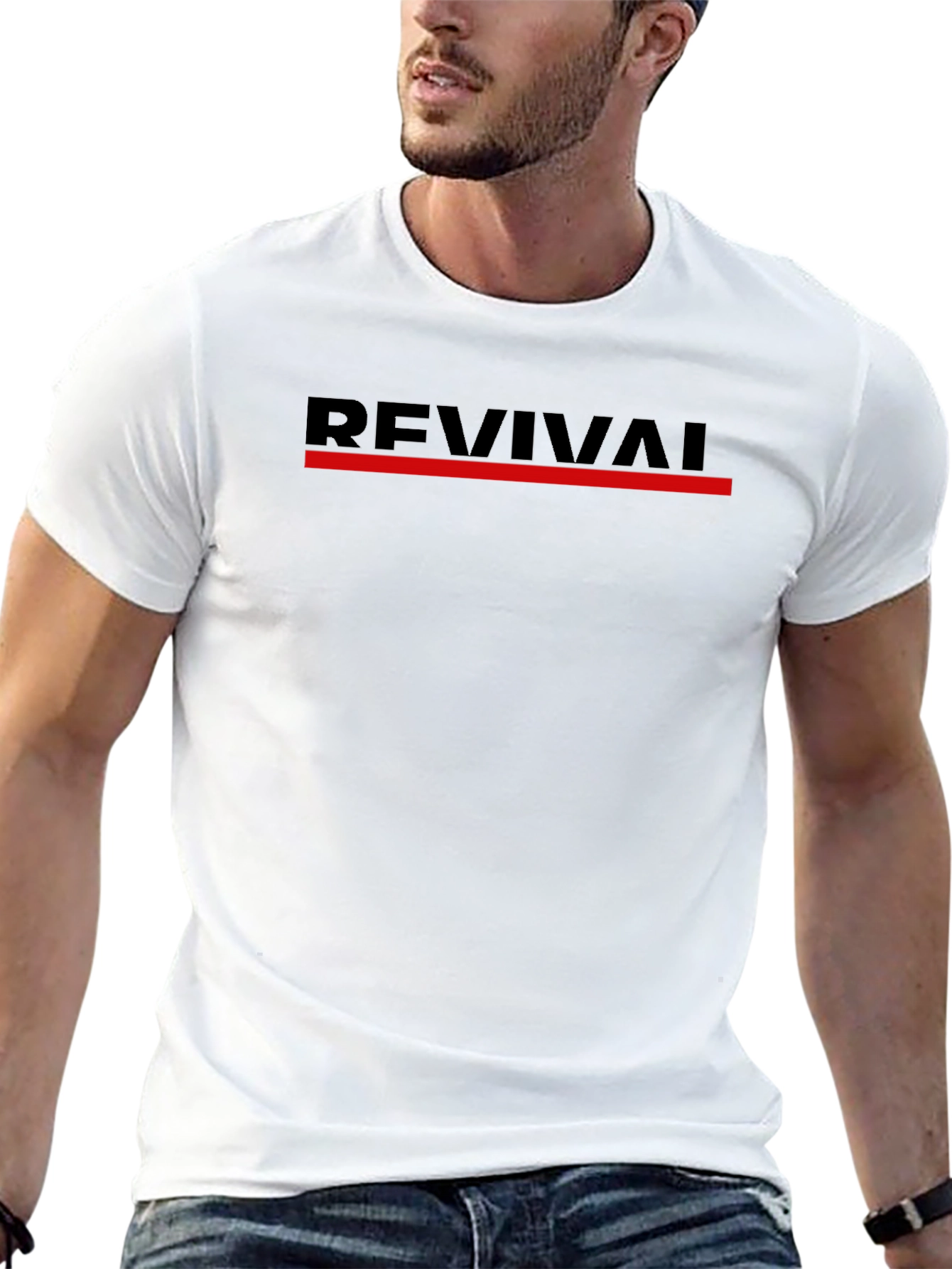 Revival Black Graphic Tee
