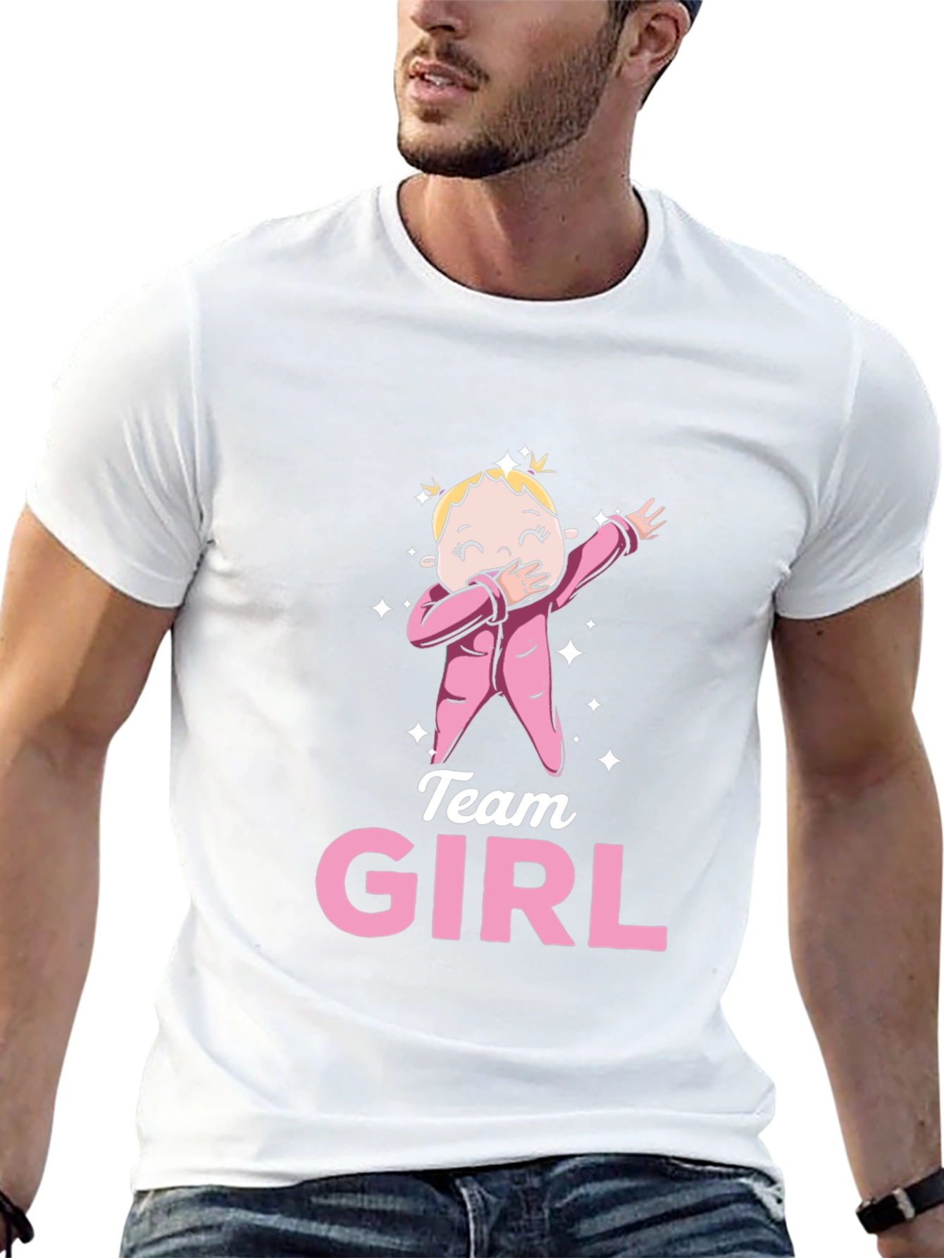Team Girl Gender Reveal T-Shirt