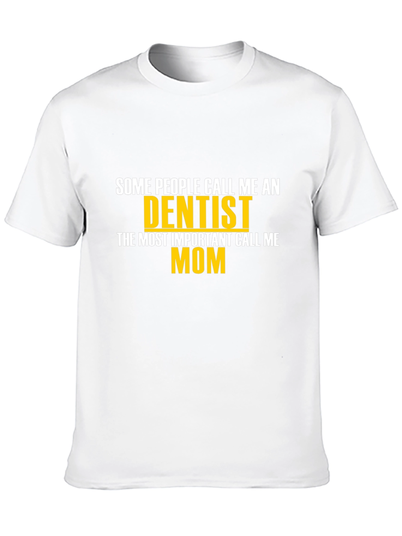 Dentist Mom Graphic Tee - Black
