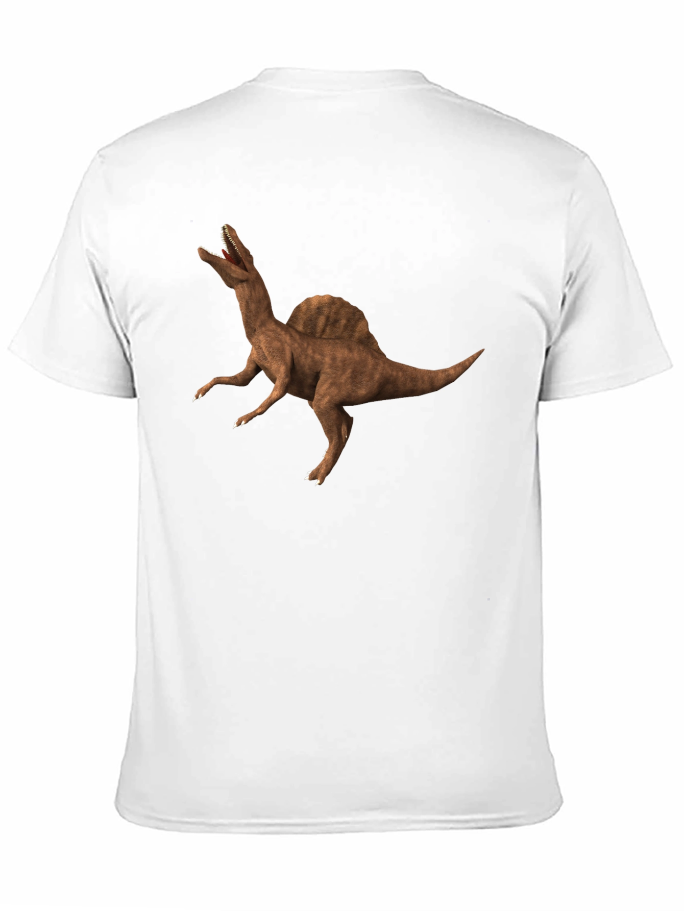 Dinosaur Print Black Tee