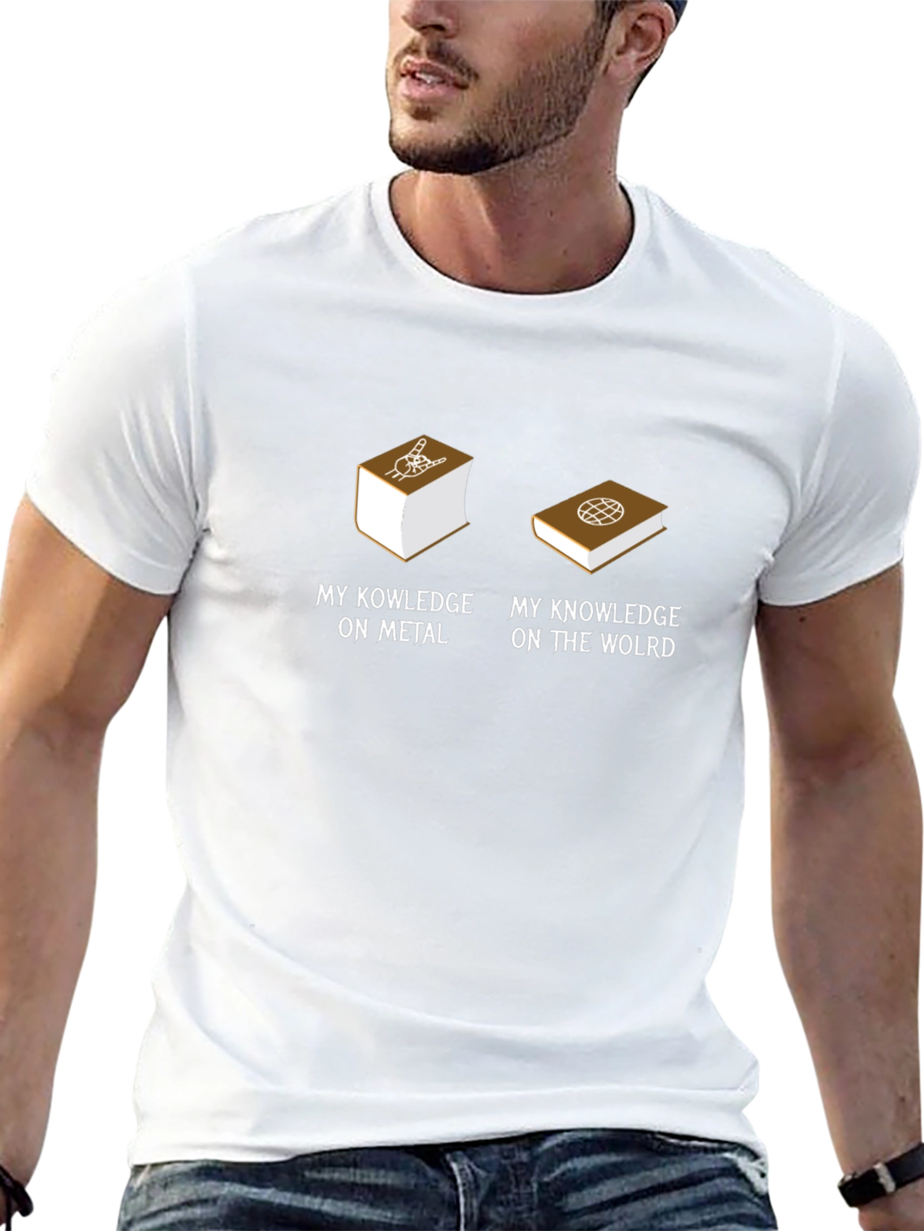 My Knowledge On Metal T-Shirt