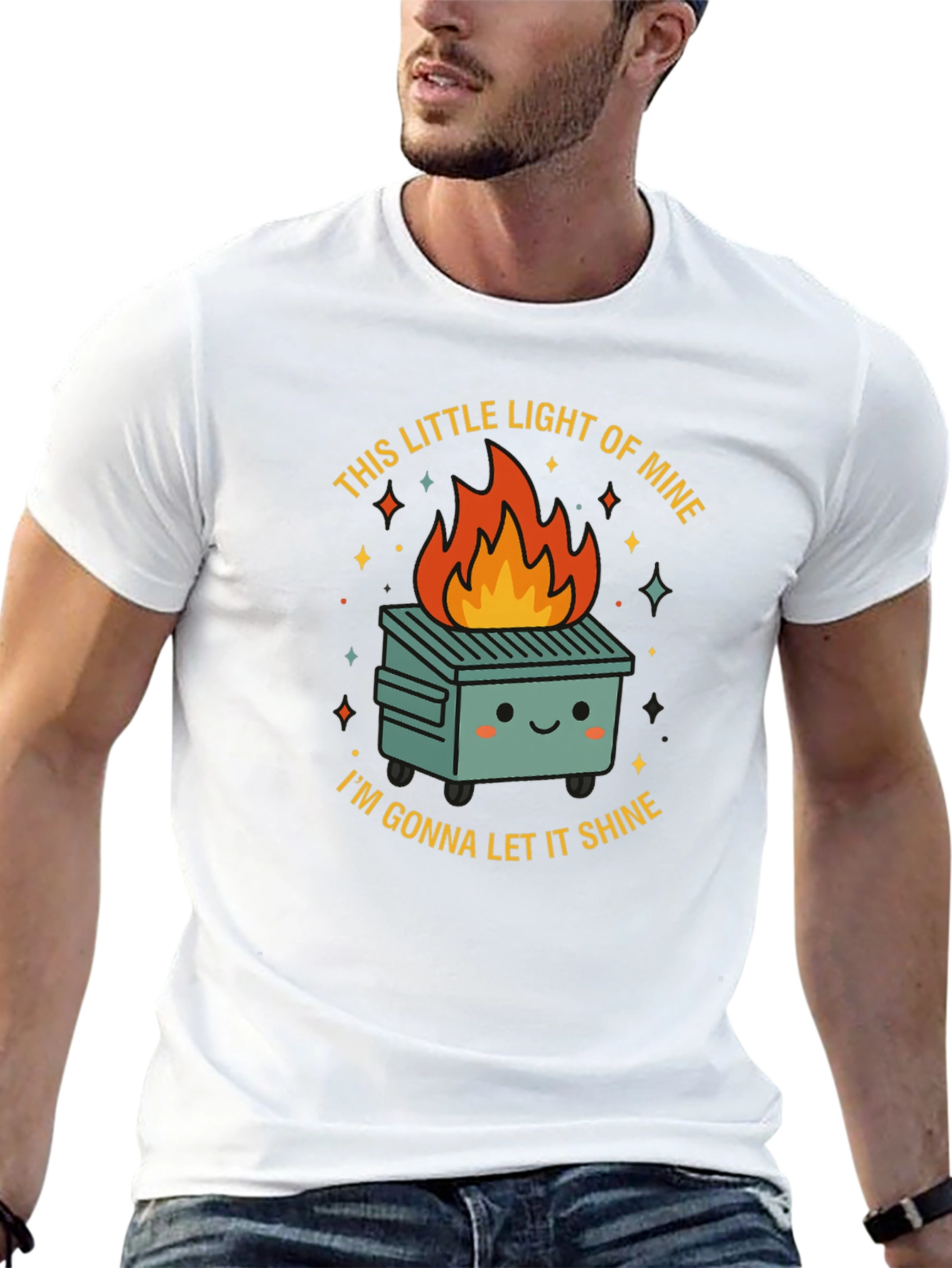 Dumpster Fire T-Shirt - This Little Light of Mine