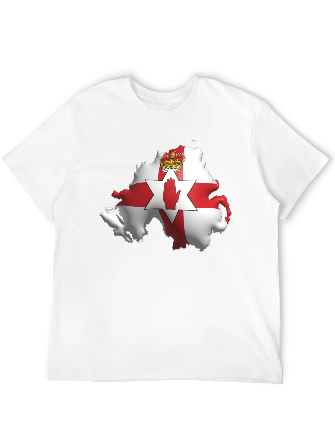 Northern Ireland Flag T-Shirt Black