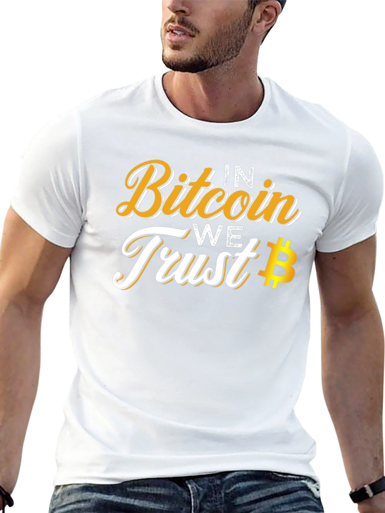 Bitcoin Trust Tee - Crypto Currency Black T-Shirt