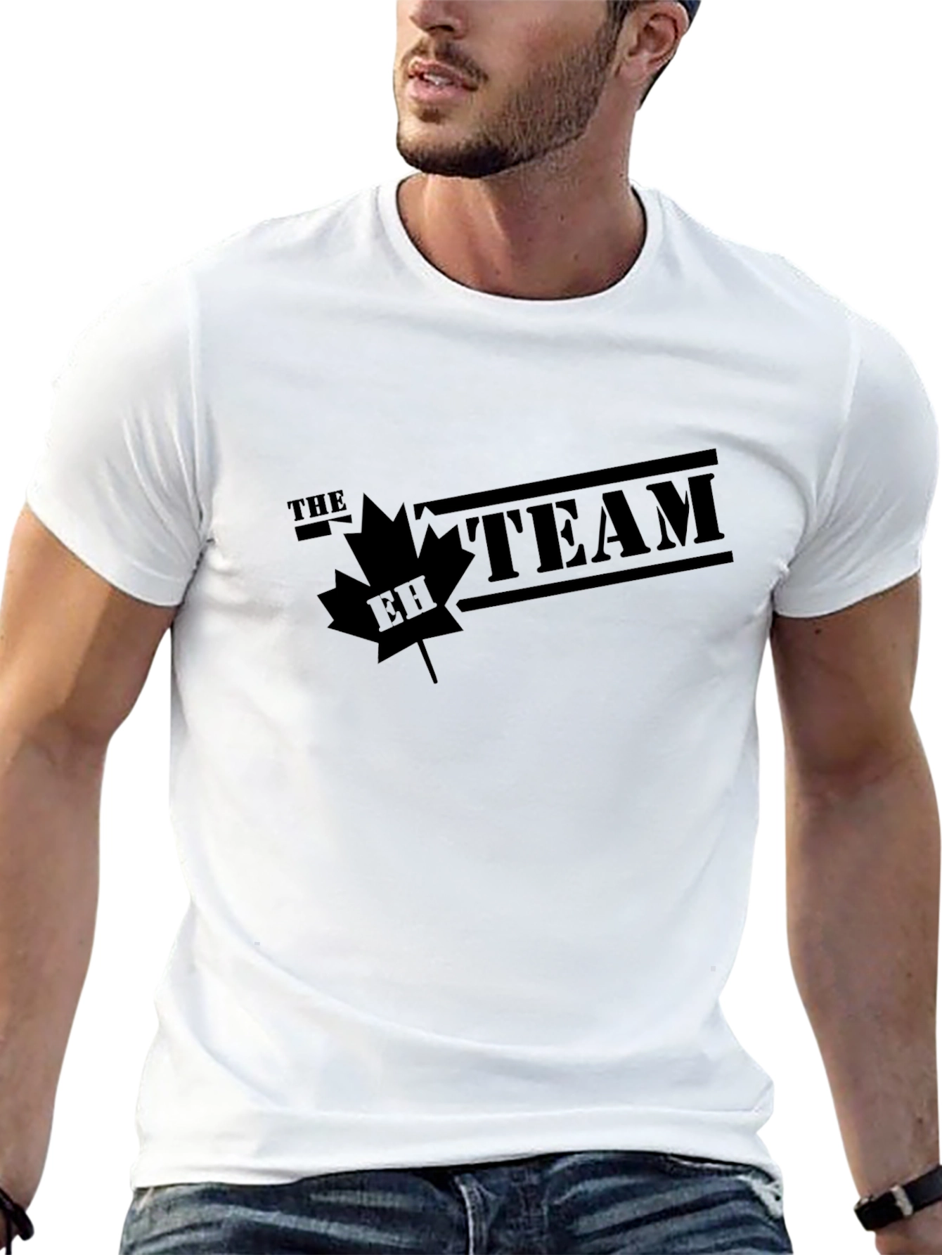 The EH Team Graphic T-Shirt - Maple Leaf Design