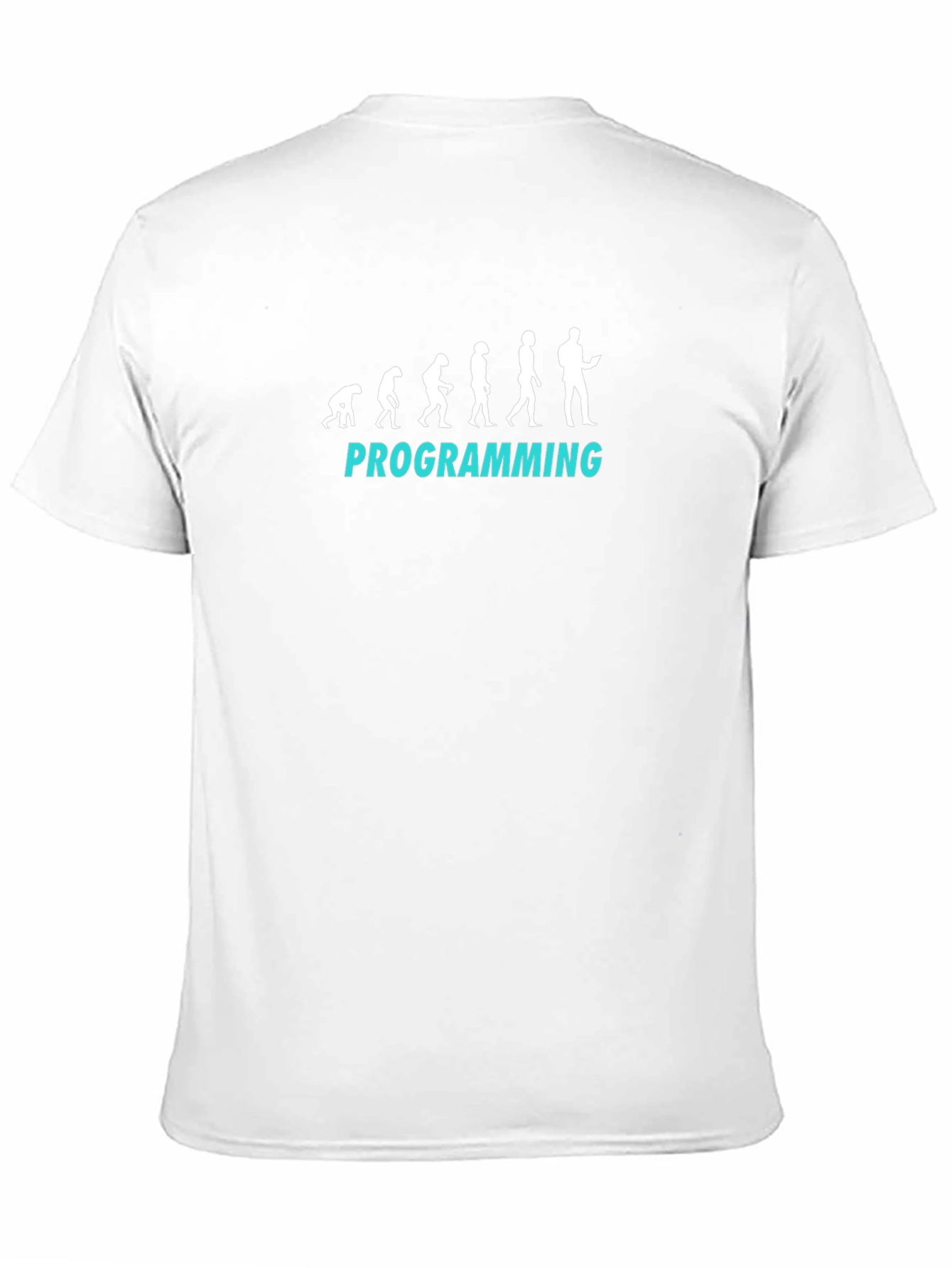 Programming Evolution Graphic Tee - Black Cotton T-Shirt