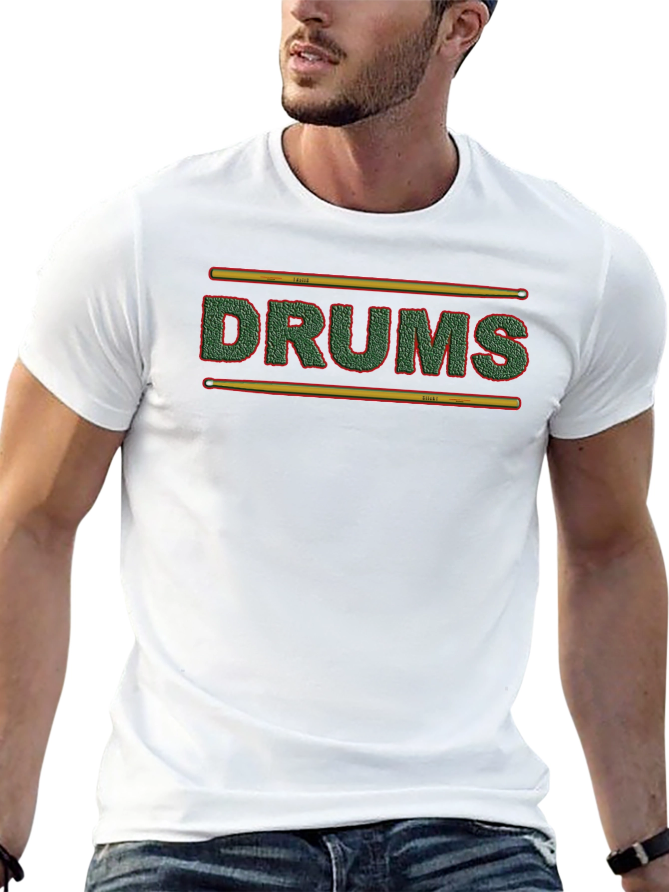 Drums T-Shirt - Music Lover Tee