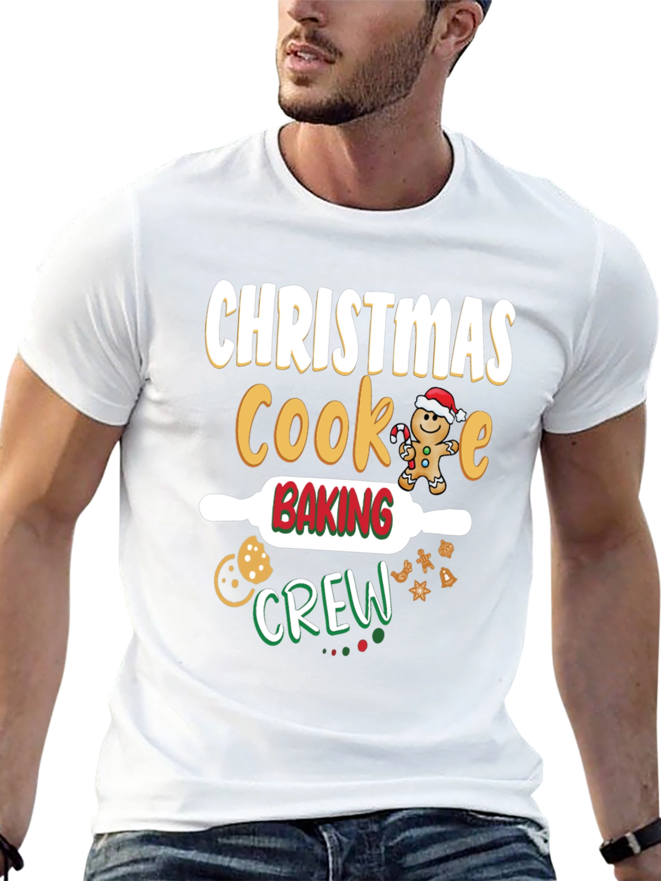 Christmas Cookie Baking Crew Graphic Tee