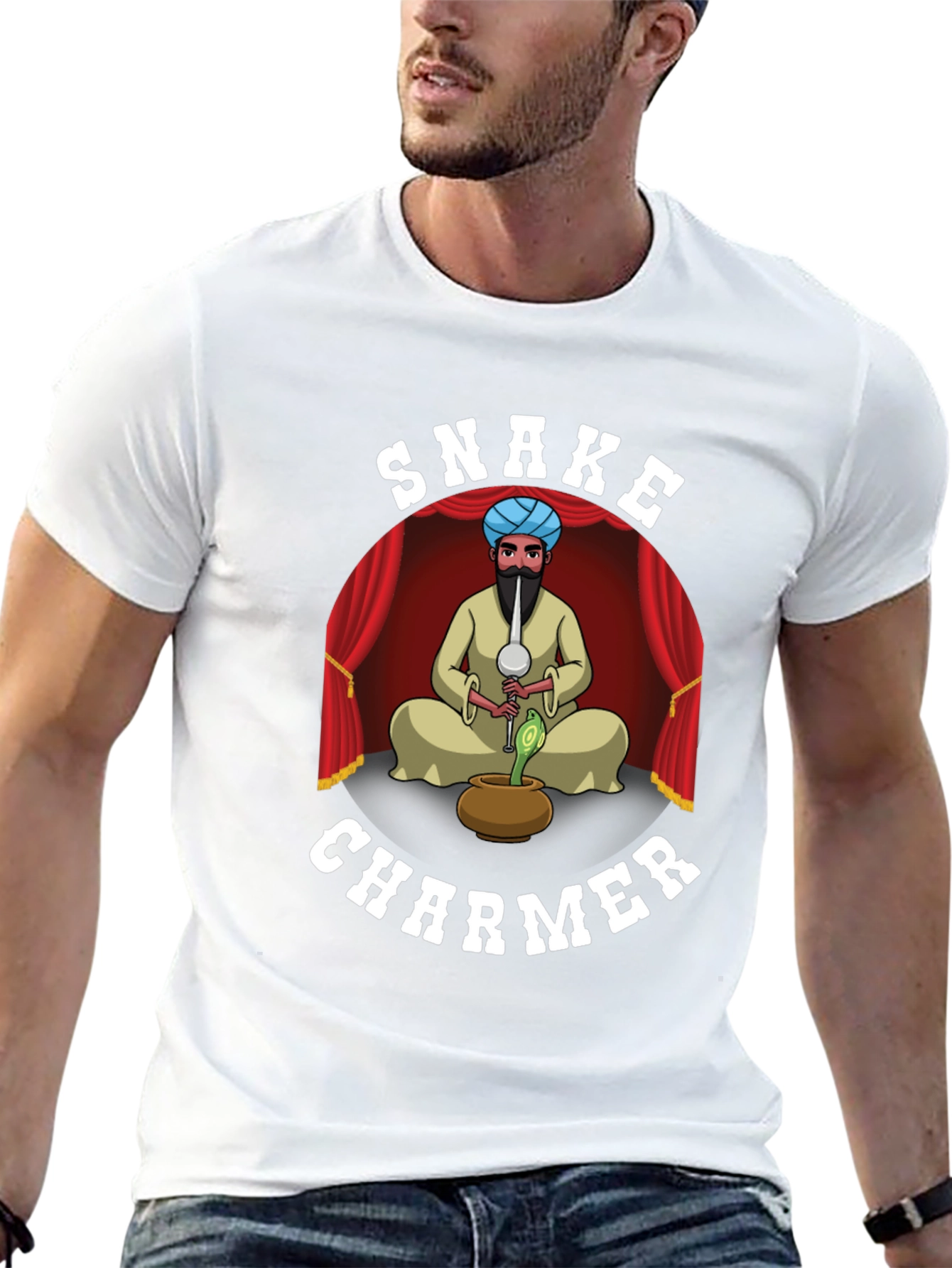 Snake Charmer Graphic Tee - Cool Unisex T-Shirt