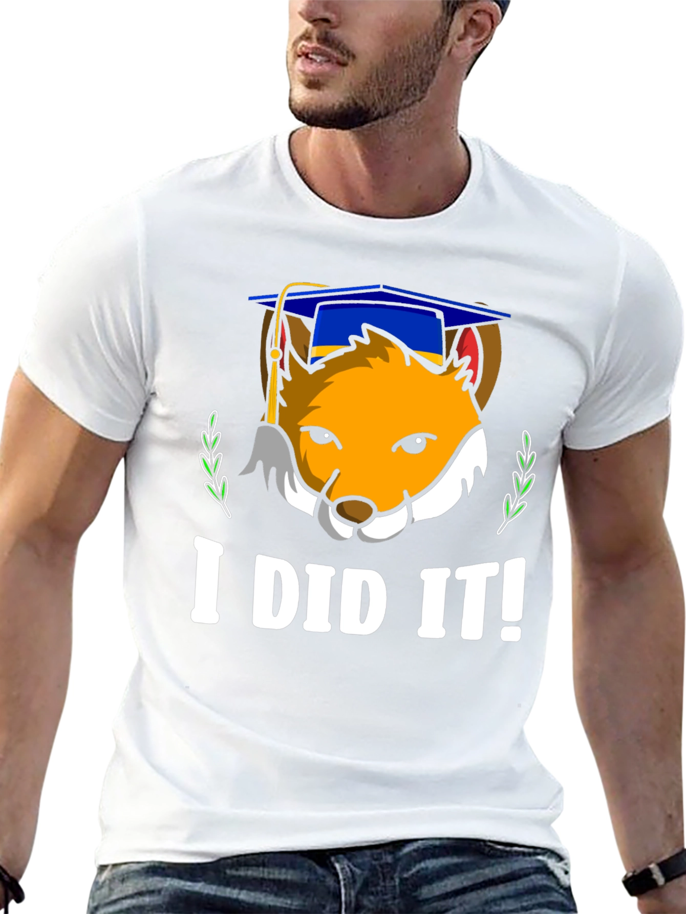 Graduation Fox T-Shirt - I Did It!