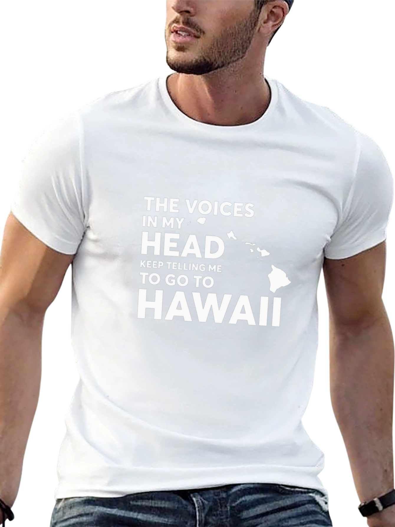 Hawaii Calling T-Shirt: Voices in My Head