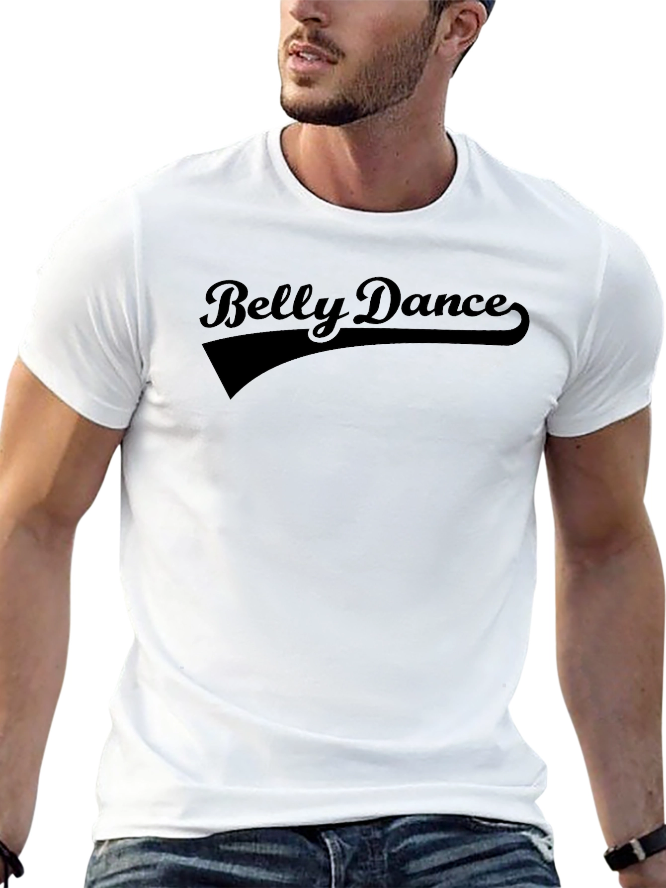 Belly Dance Graphic Tee - Classic Style