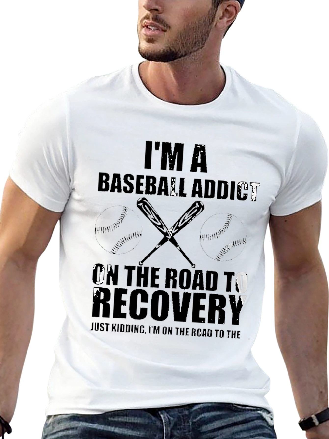 Baseball Addict Recovery T-Shirt