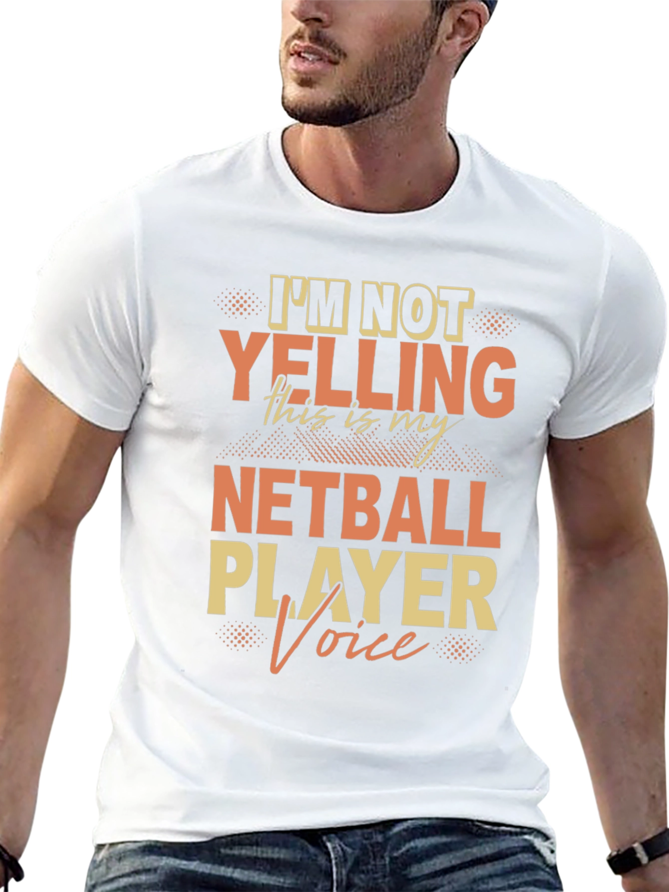 Netball Player Voice T-Shirt