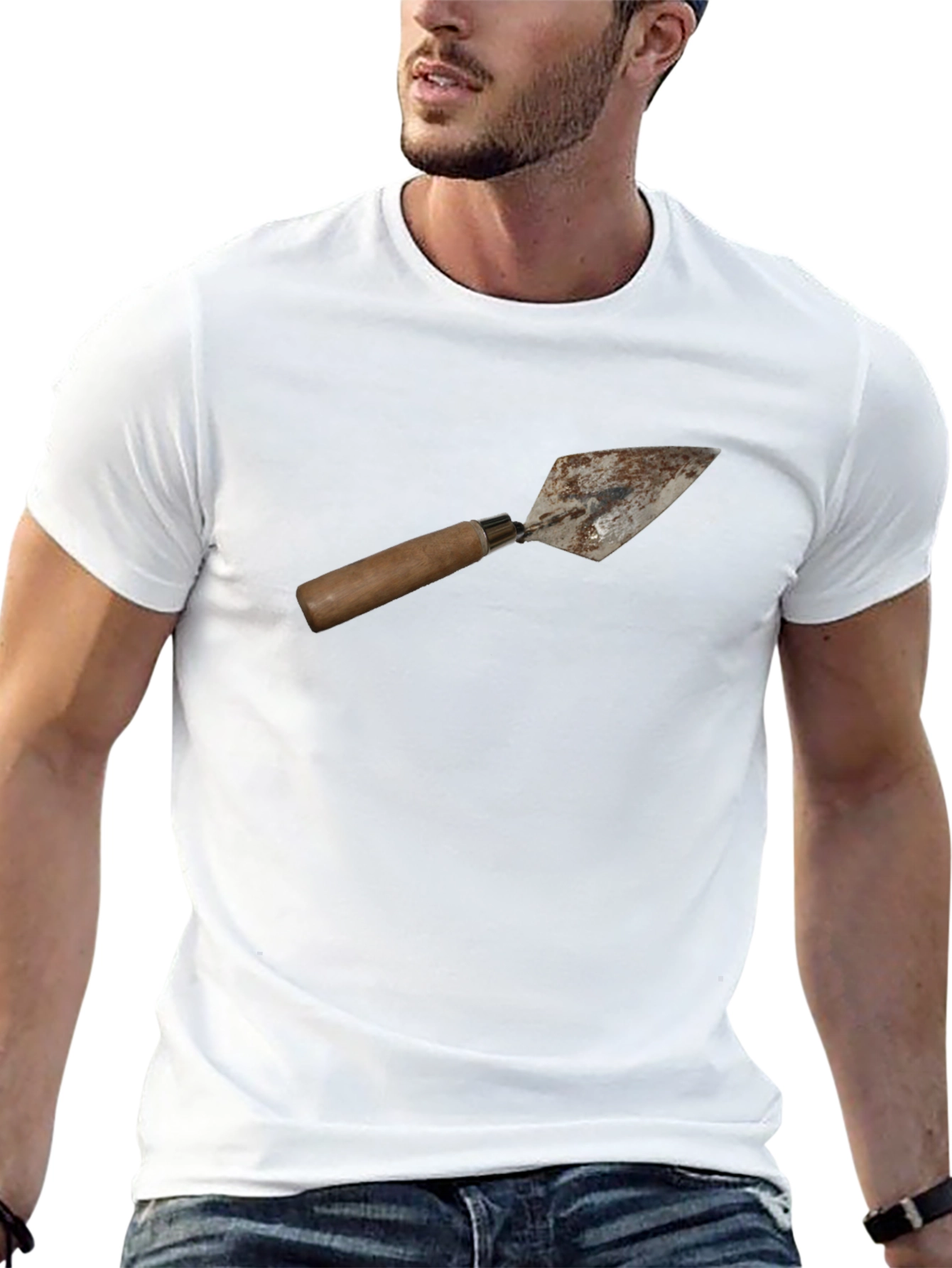 Trowel Graphic T-Shirt - Novelty Construction Tee