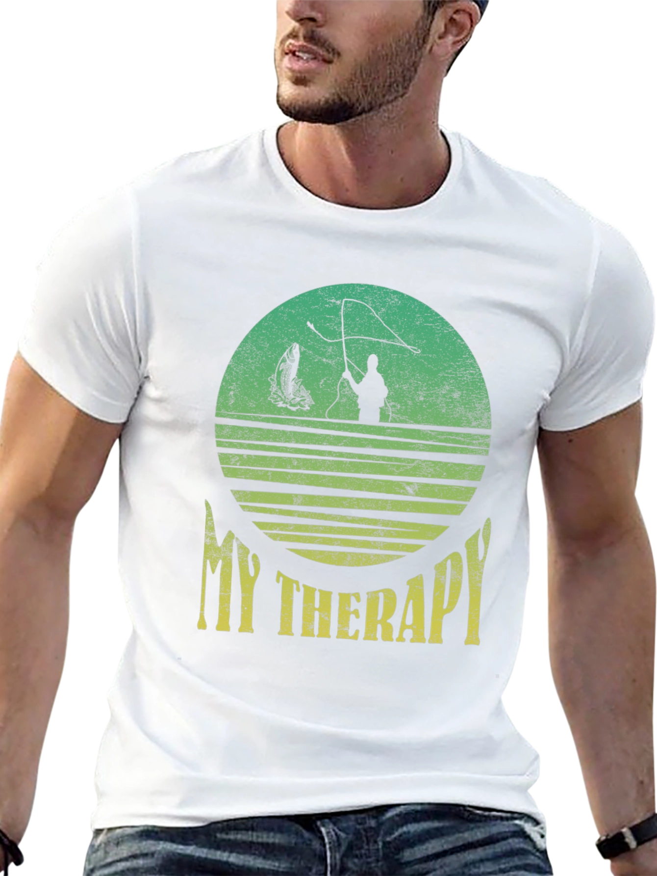 Fishing Therapy T-Shirt - Anglers Apparel