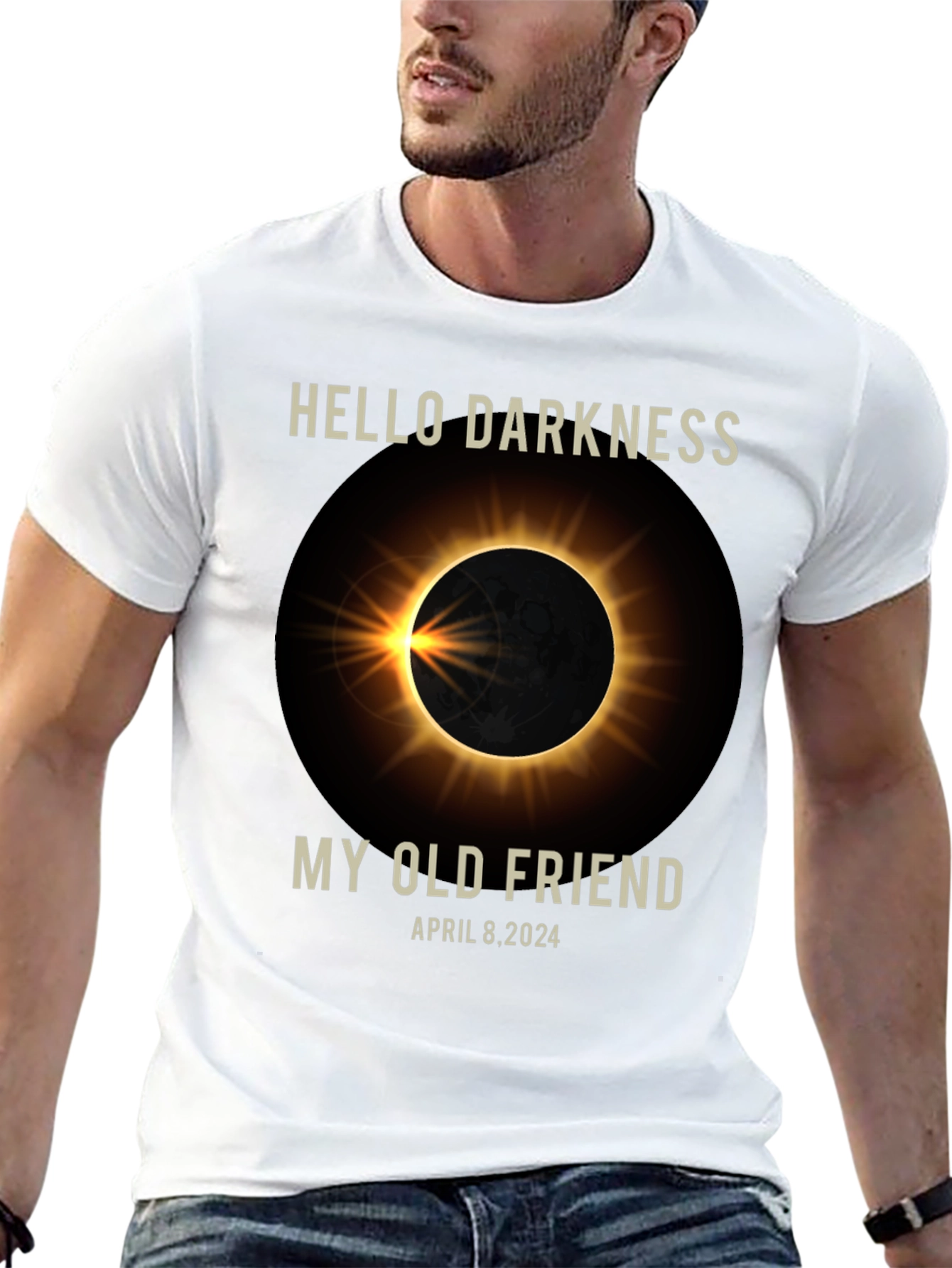 Hello Darkness Eclipse Tee - April 8 2024