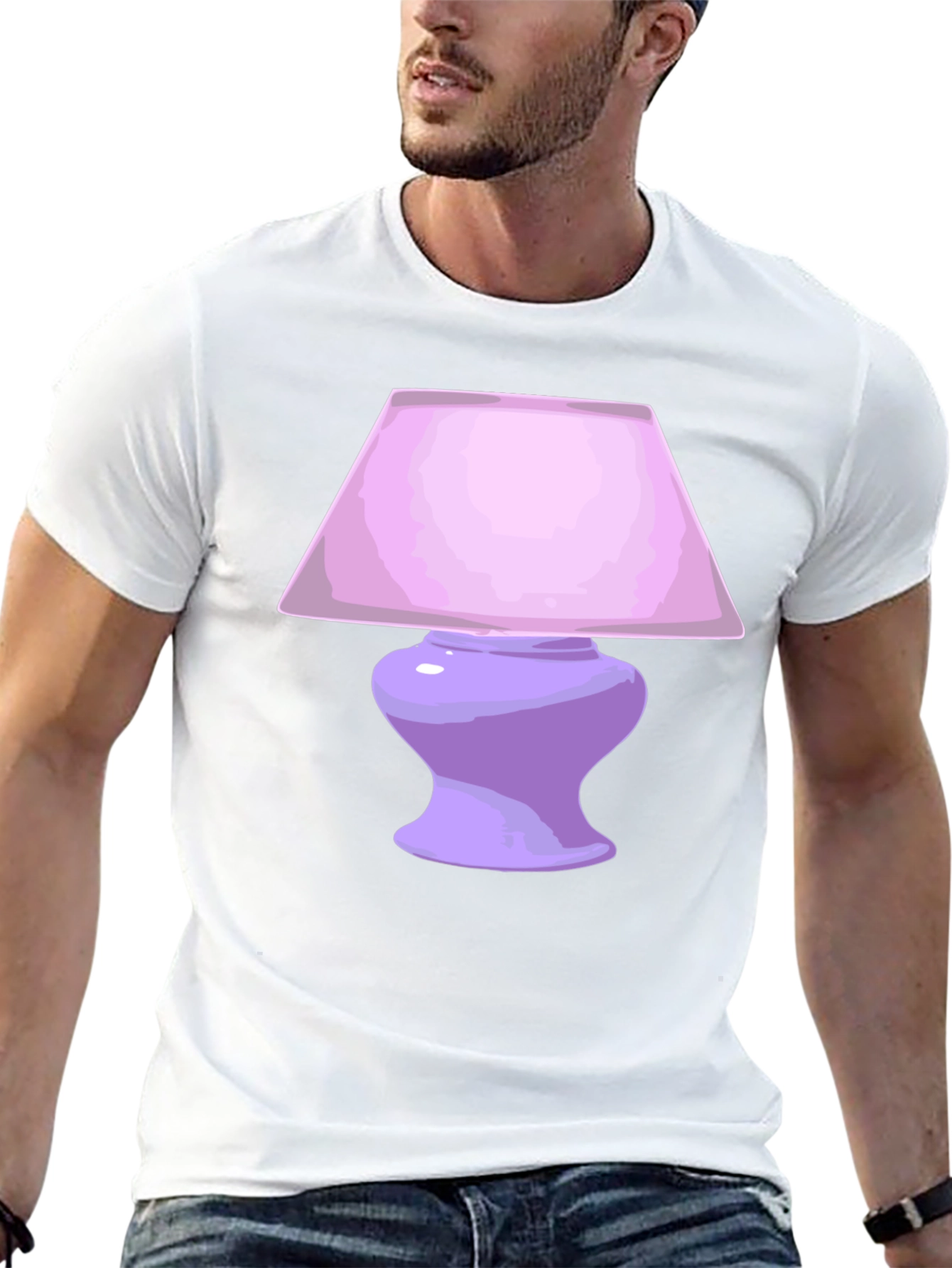 Novelty Lamp Graphic T-Shirt