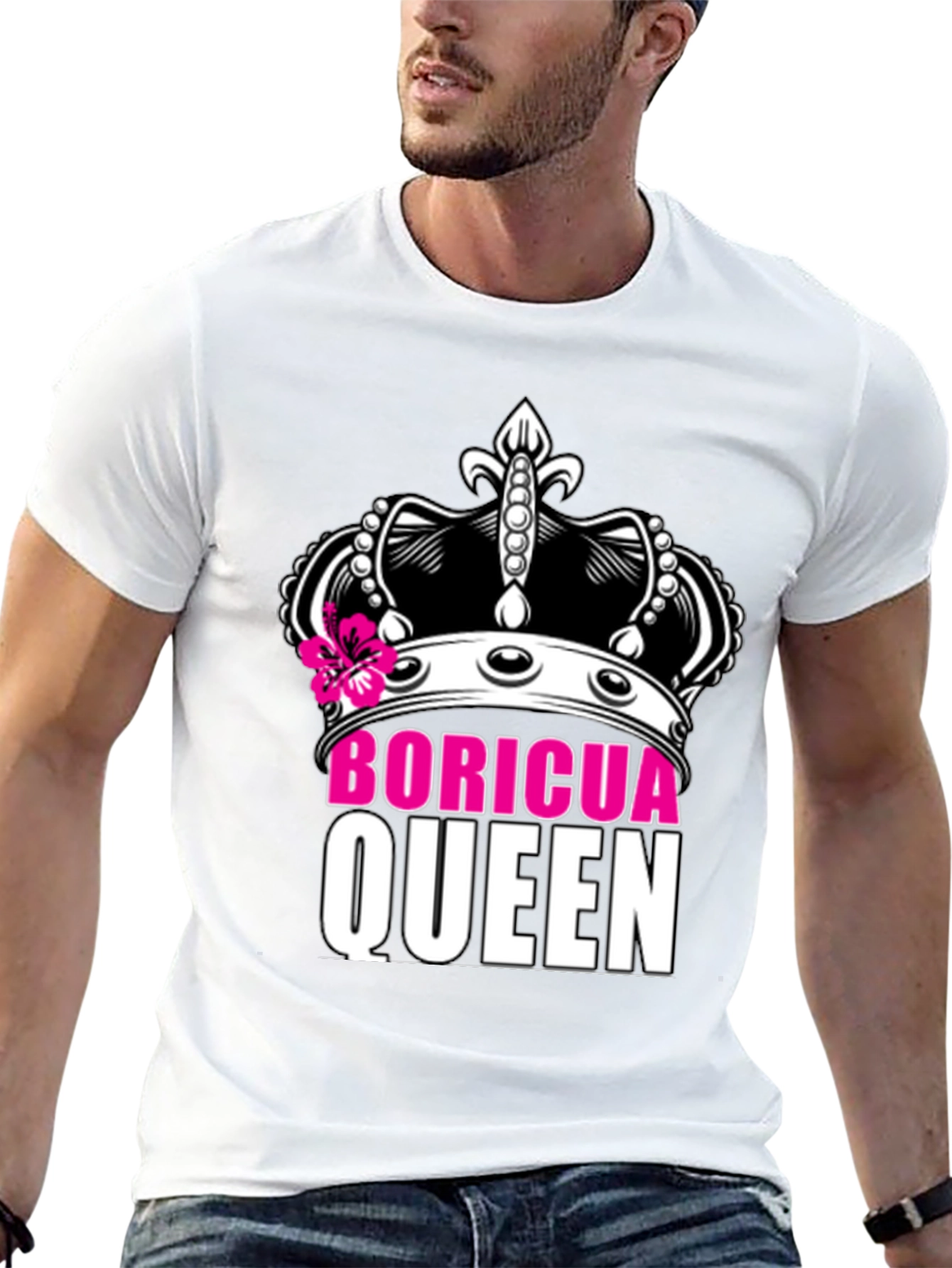 Boricua Queen Graphic T-Shirt