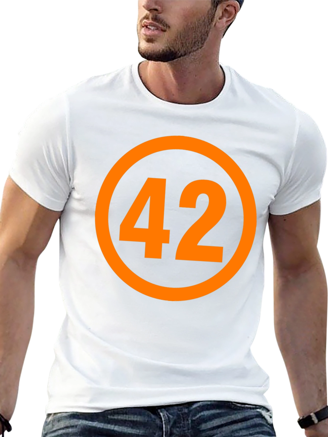 Answer to Life T-Shirt - Black 42 Design