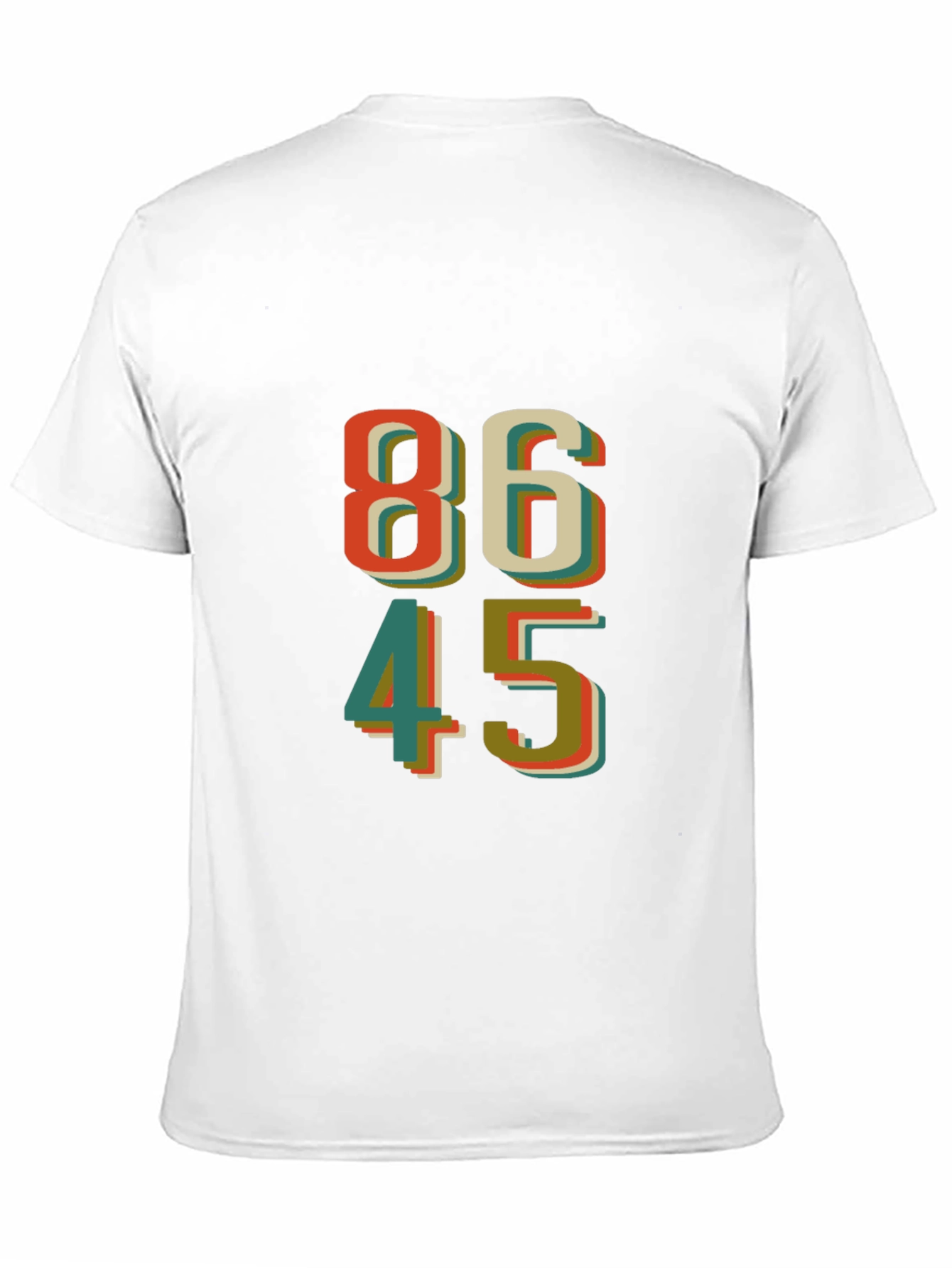 86 45 Graphic T-Shirt - Retro Design