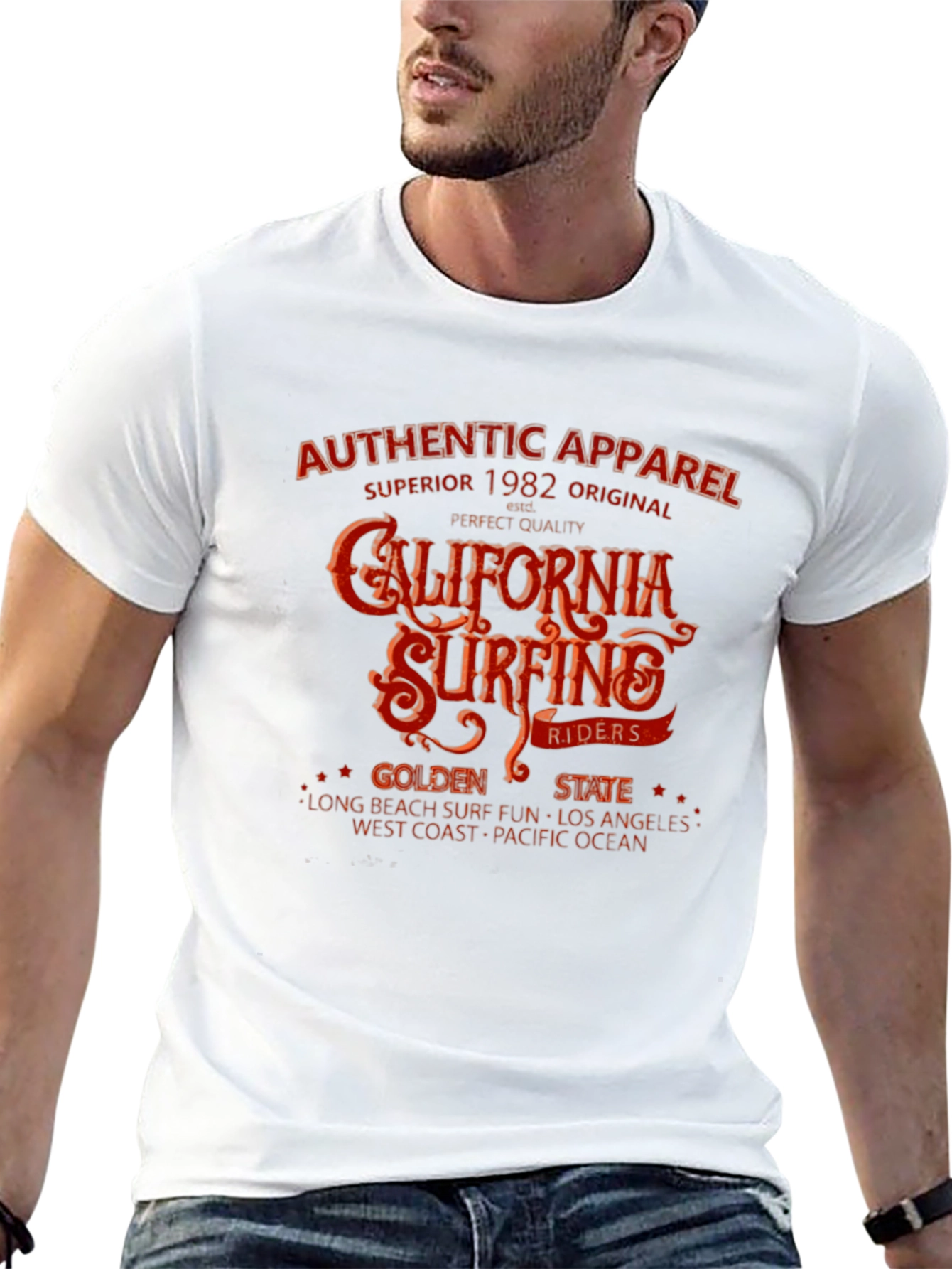 California Surfing T-Shirt - Golden State