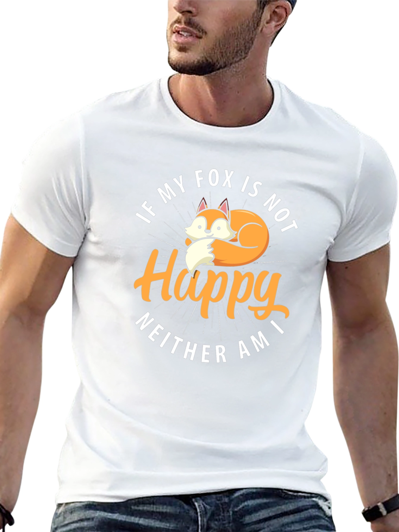 If My Fox Is Not Happy Graphic T-Shirt