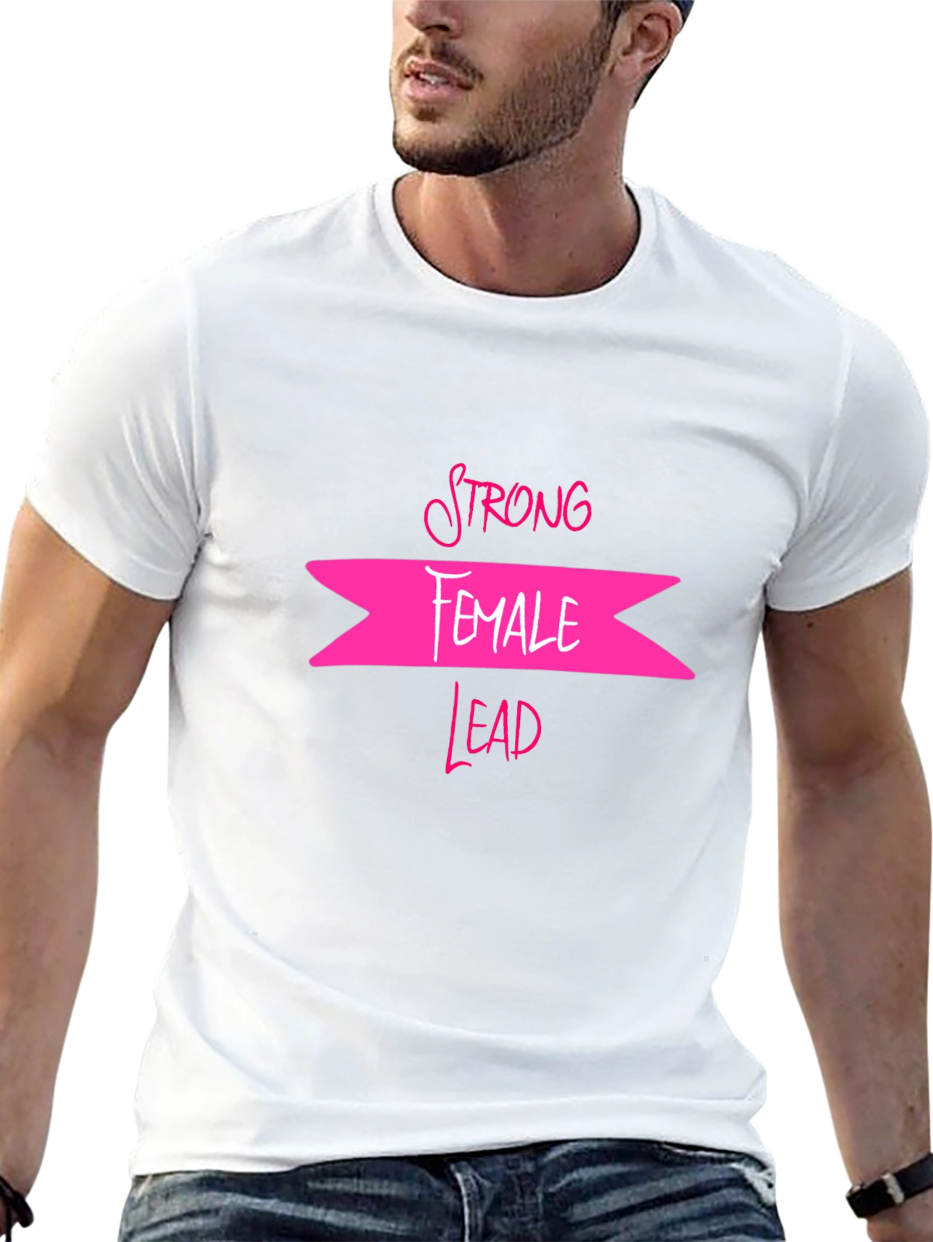 Strong Female Lead T-Shirt - Empowering Design