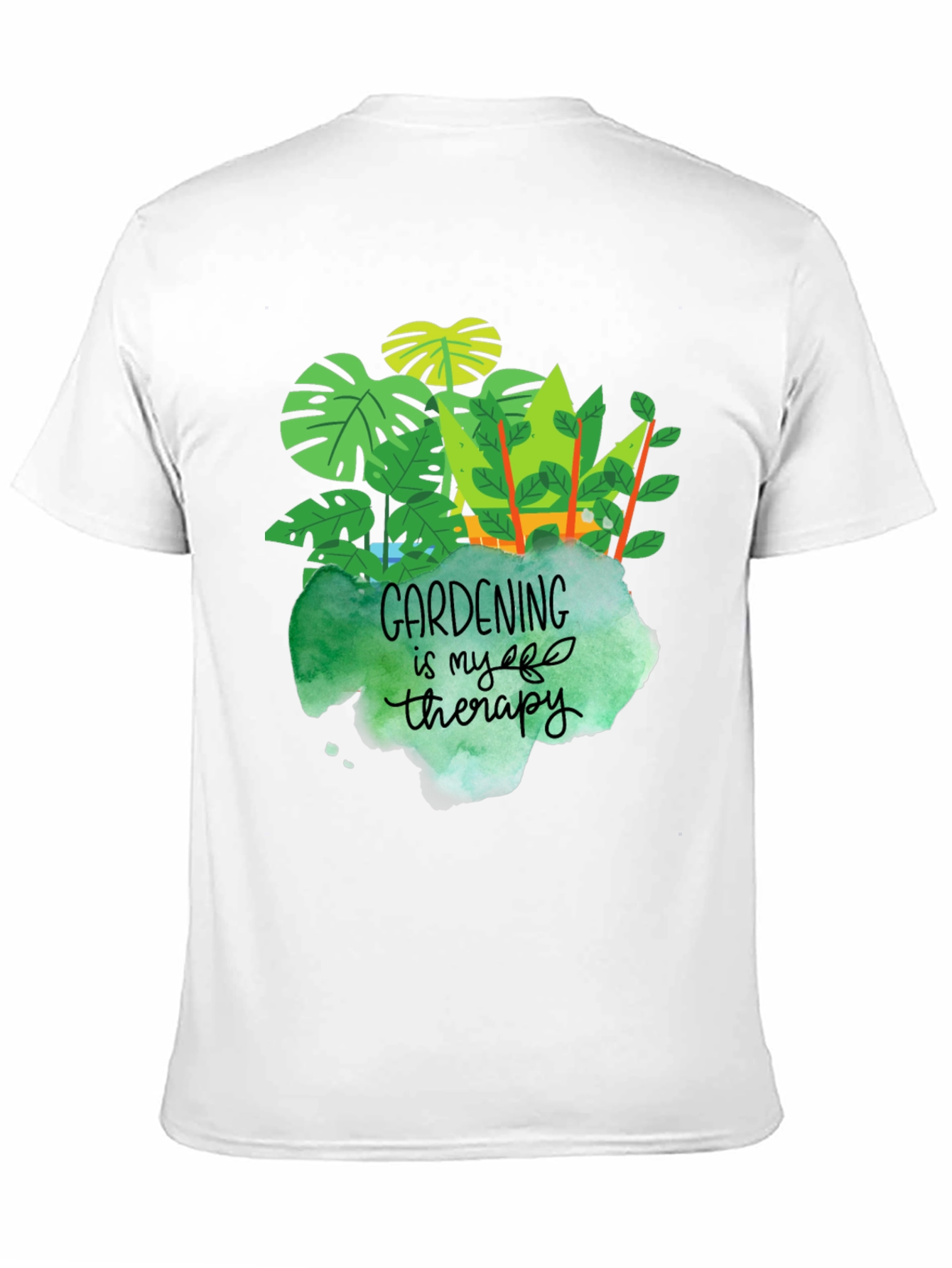 Gardening is My Therapy Graphic T-Shirt