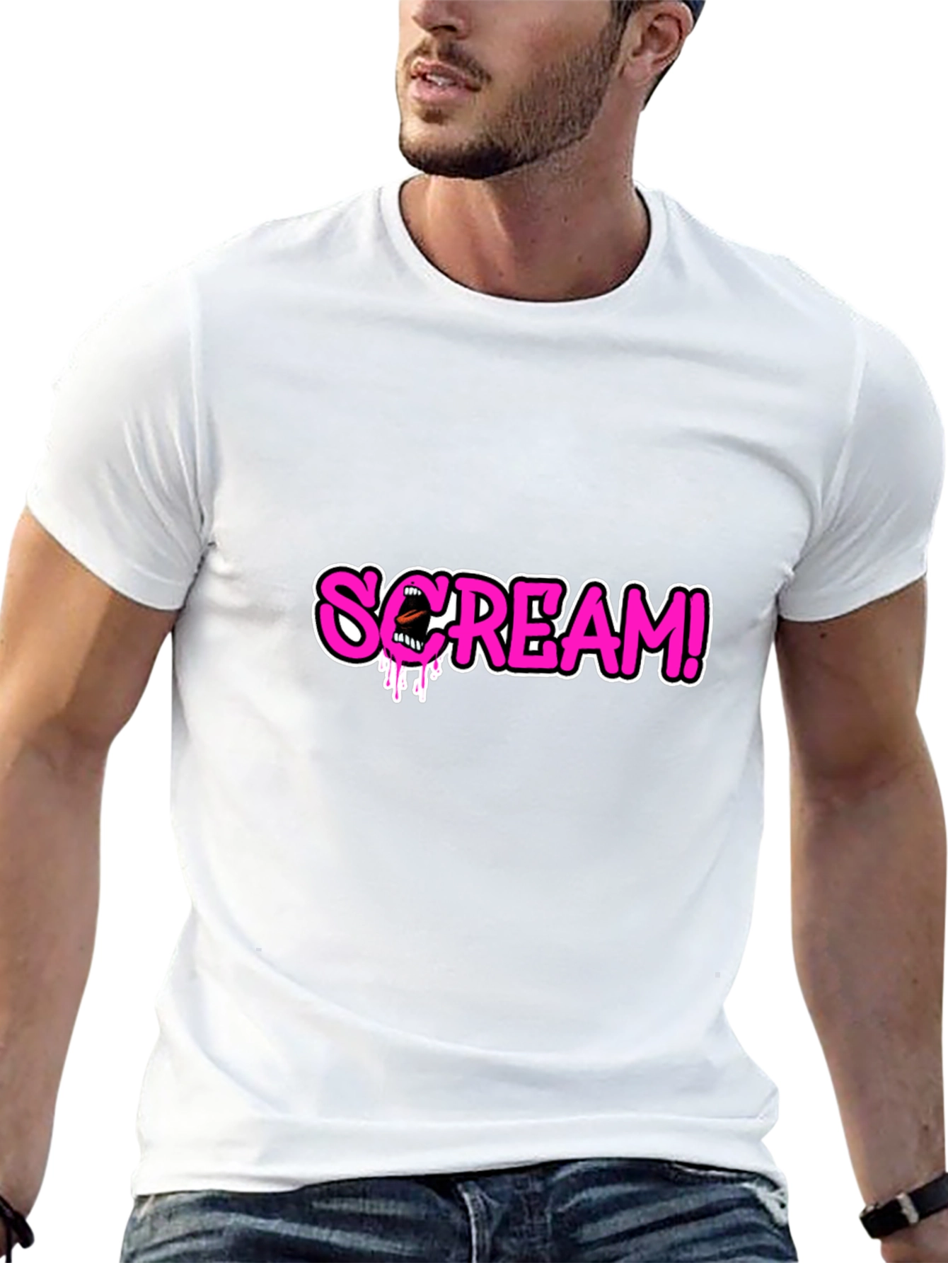 Scream! Graphic Tee - Black T-Shirt