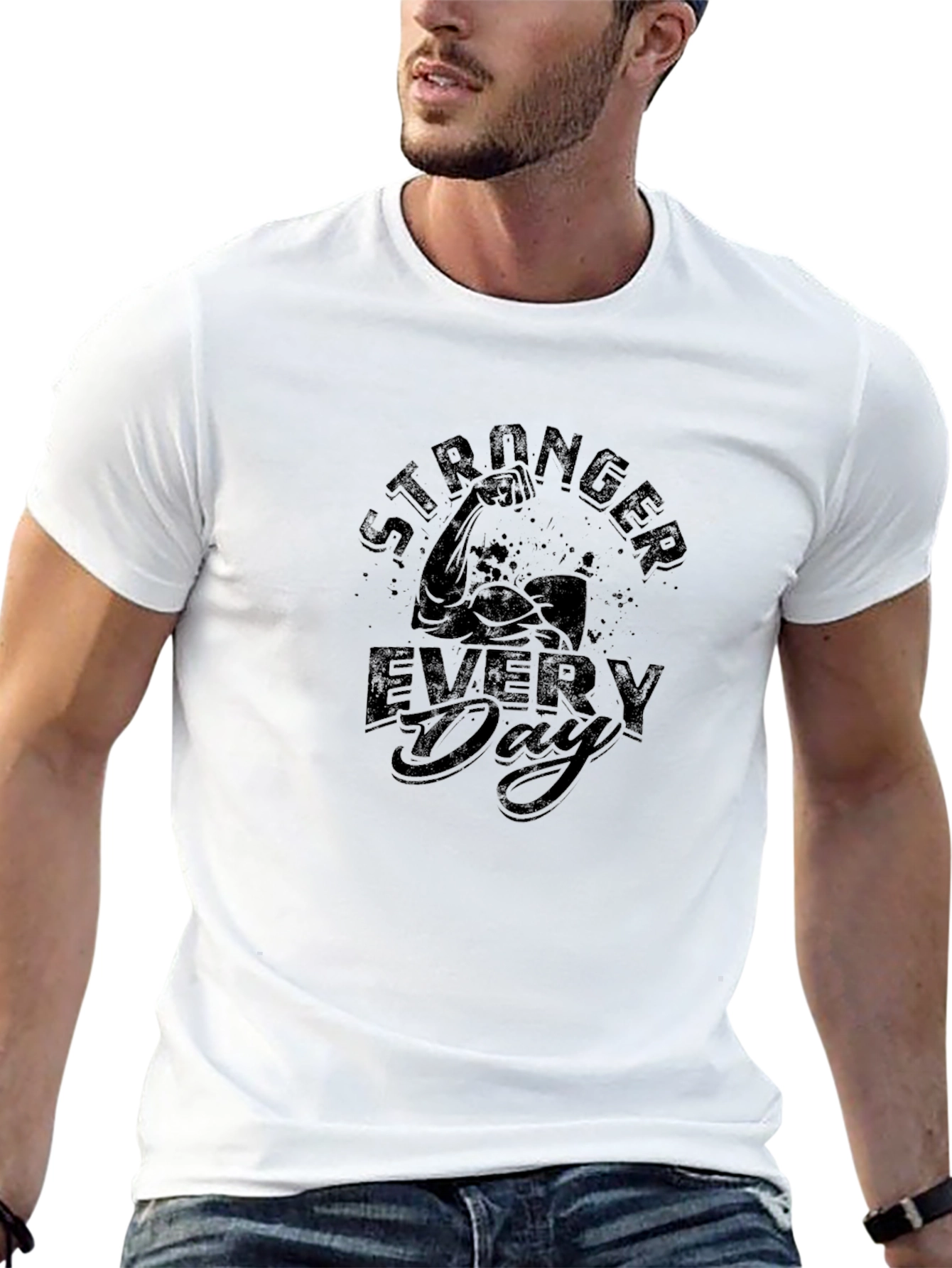 Stronger Every Day Graphic T-Shirt