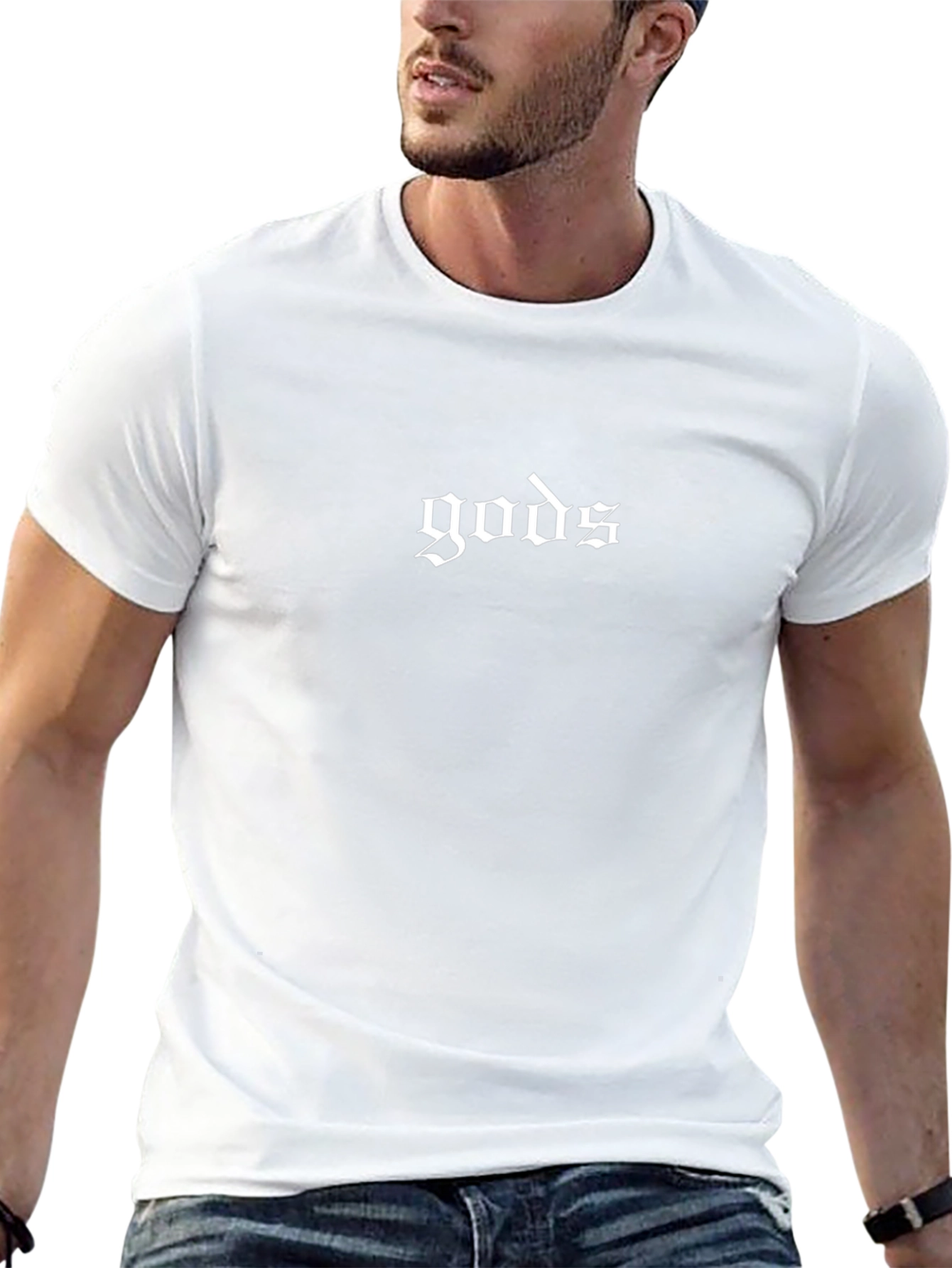 Gods Graphic Tee - Stylish Black T-Shirt