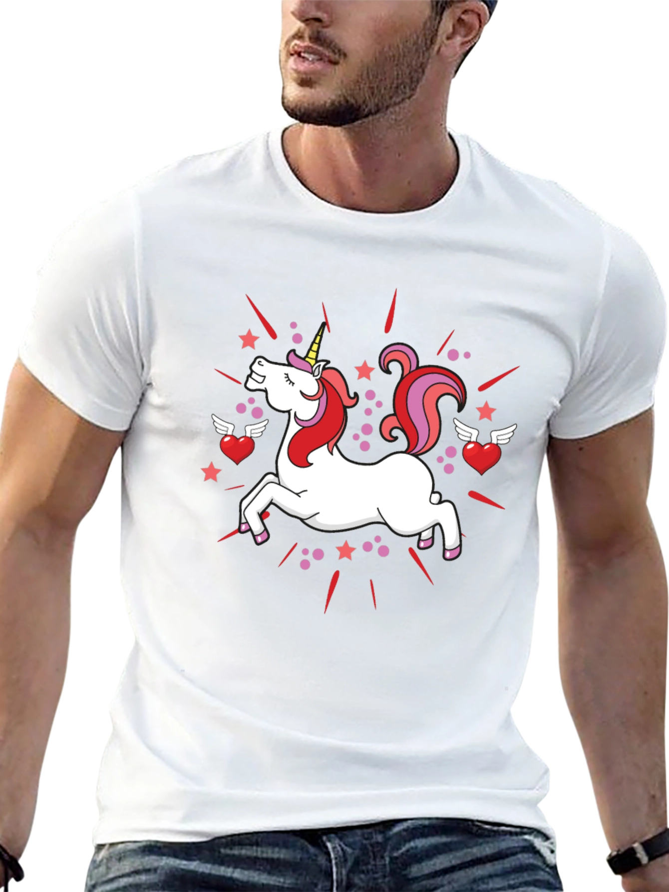 Unicorn Graphic Tee - Magical Style