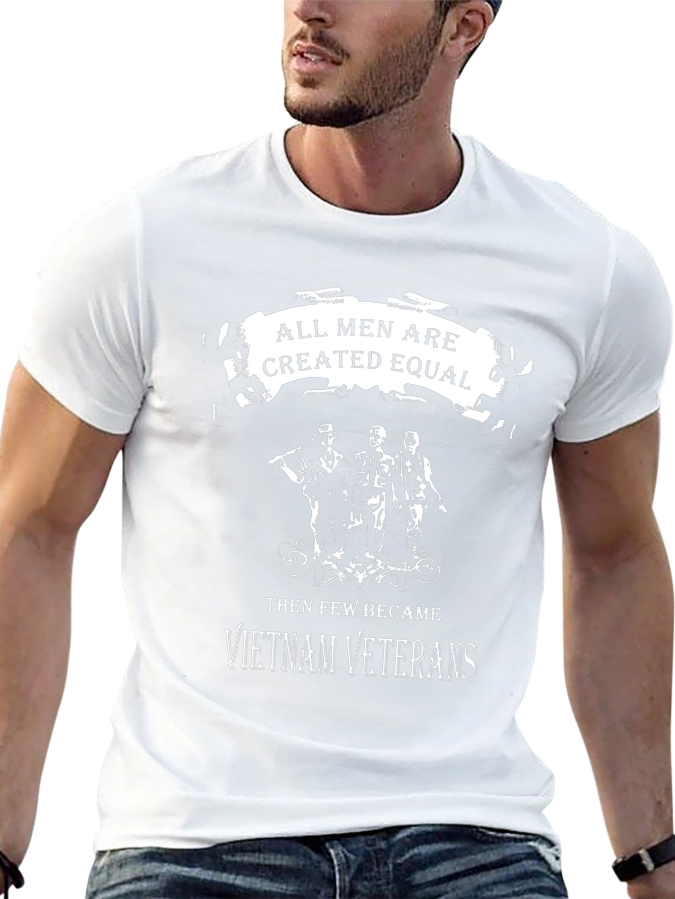 Vietnam Veteran T-Shirt: All Men are Created Equal